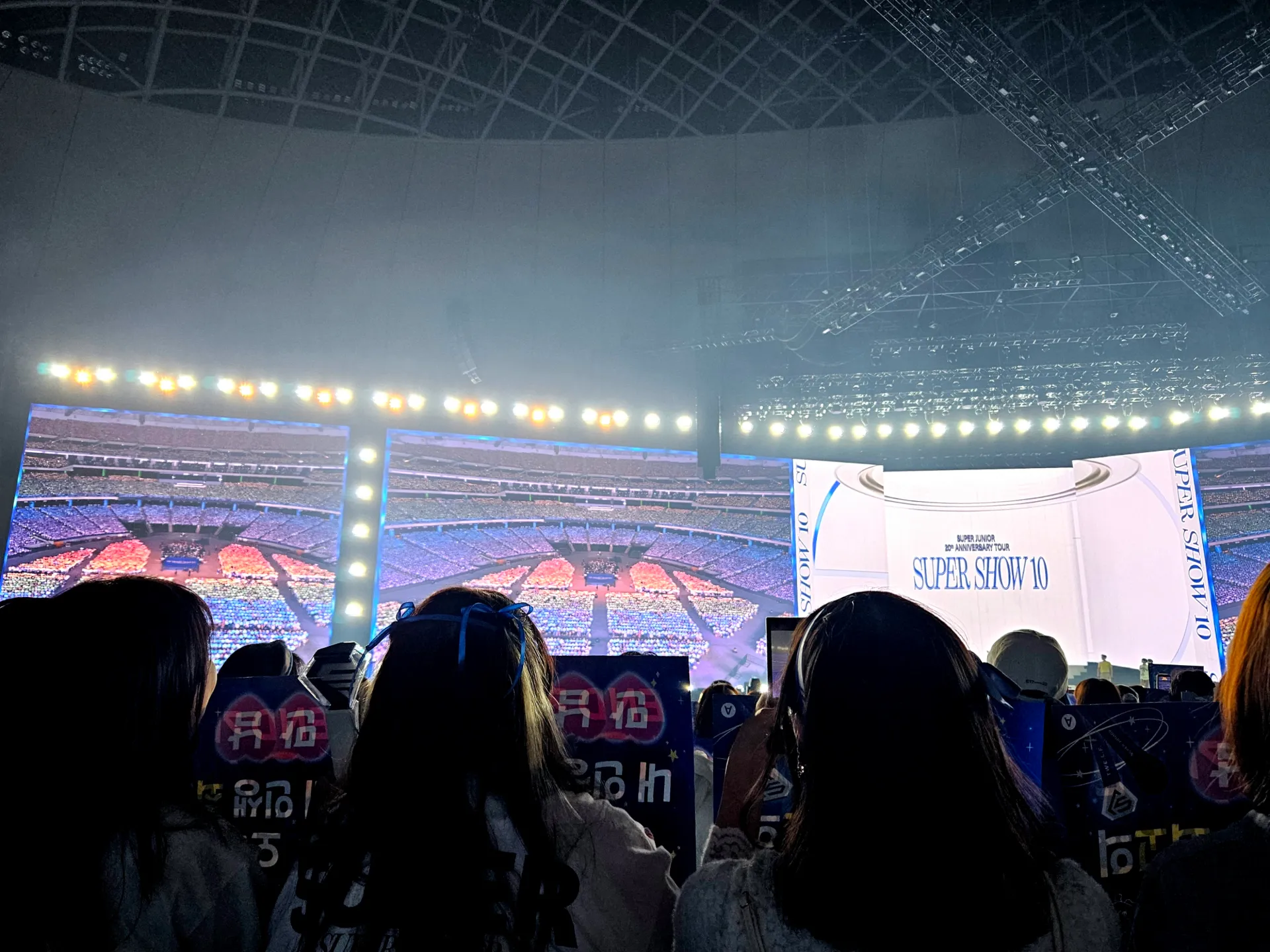 台北大巨蛋 特-I 前排左號 視野照片 - SUPER JUNIOR <SUPER SHOW 10>