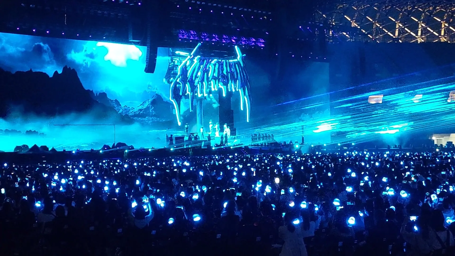 Kaohsiung National Stadium G01 โซน แถว 1 ที่นั่ง 42 ภาพวิวที่นั่ง - Stray Kids World Tour <dominATE in kaohsiung>