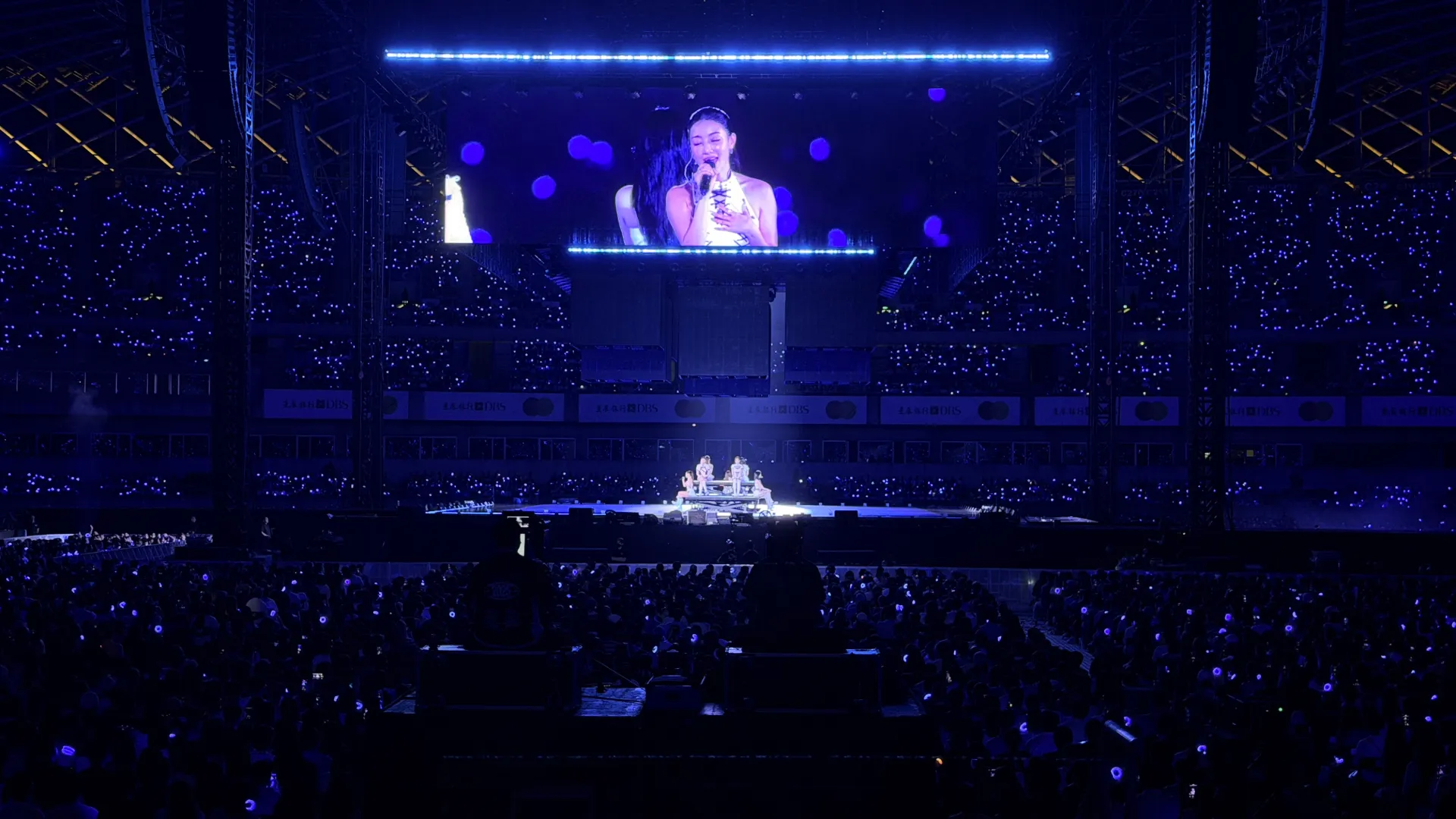 高雄世運主場館中央舞台 G07 7排182號 視野照片 - TWICE <THIS IS FOR> WORLD TOUR