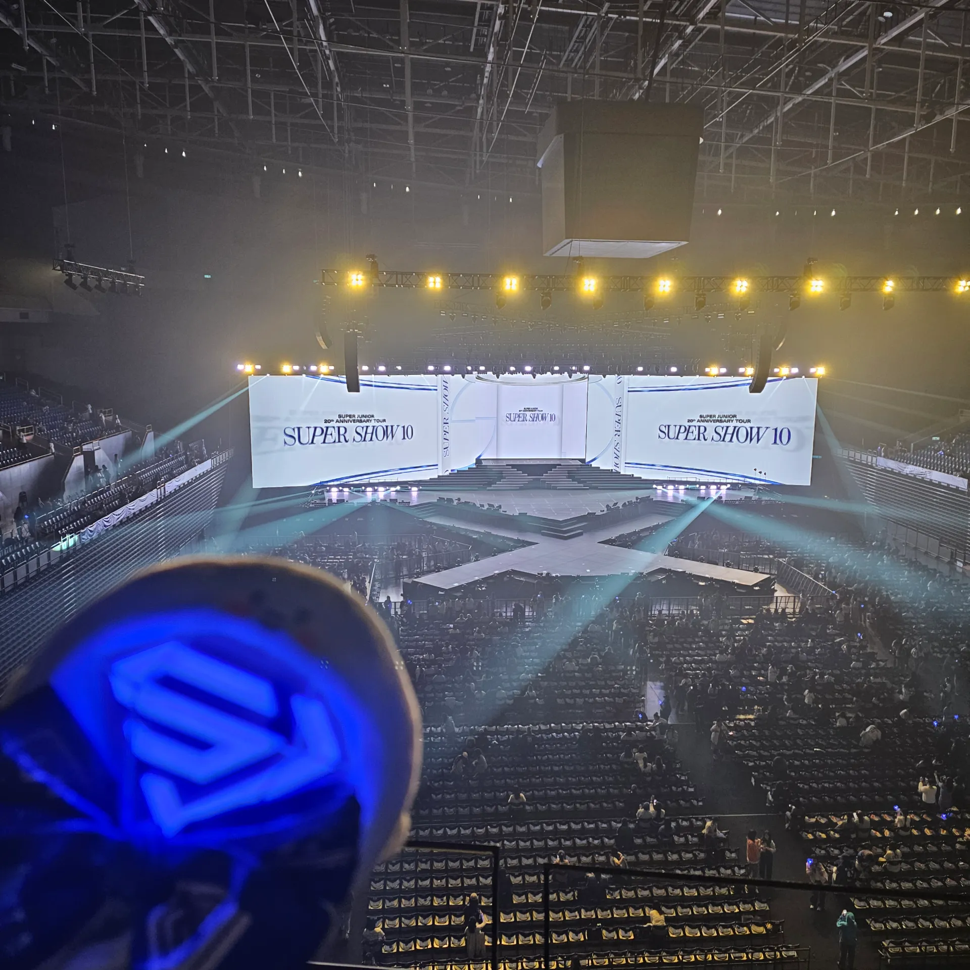 高雄巨蛋 自動建檔區域: kar-407 2排1號 視野照片 - SUPER SHOW 10 IN KAOHSIUNG