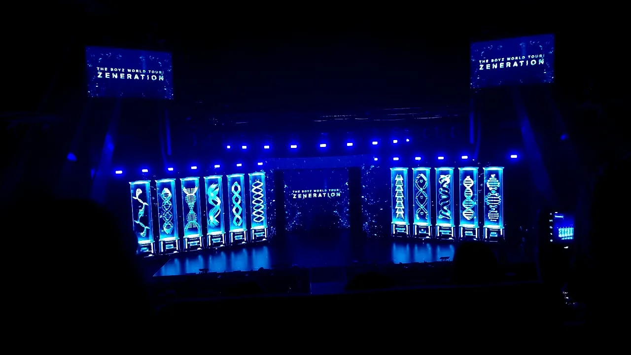 台北流行音樂中心 3 D 4排7號 視野照片 - THE BOYZ 2ND WORLD TOUR:ZENERATION in TAIPEI