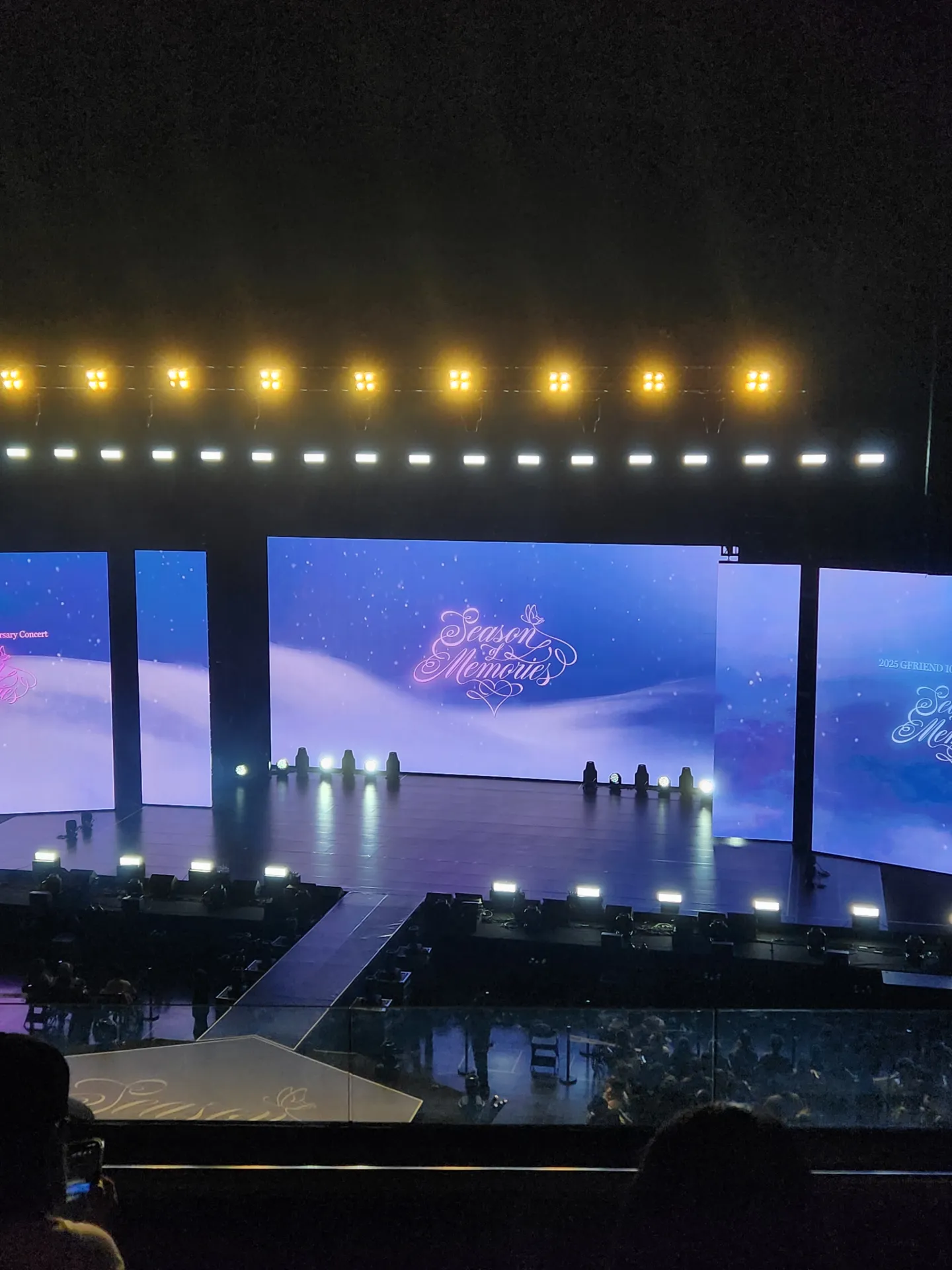 台北流行音樂中心 3E區 3排7號 視野照片 - GFRIEND 10th Anniversary (Season of Memories)