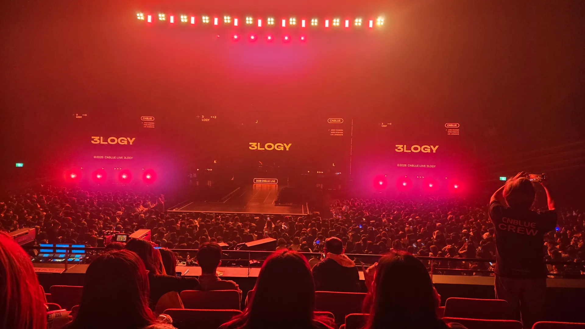 台北流行音樂中心 2 D 5排15號 視野照片 - CNBLUE - 3LOGY