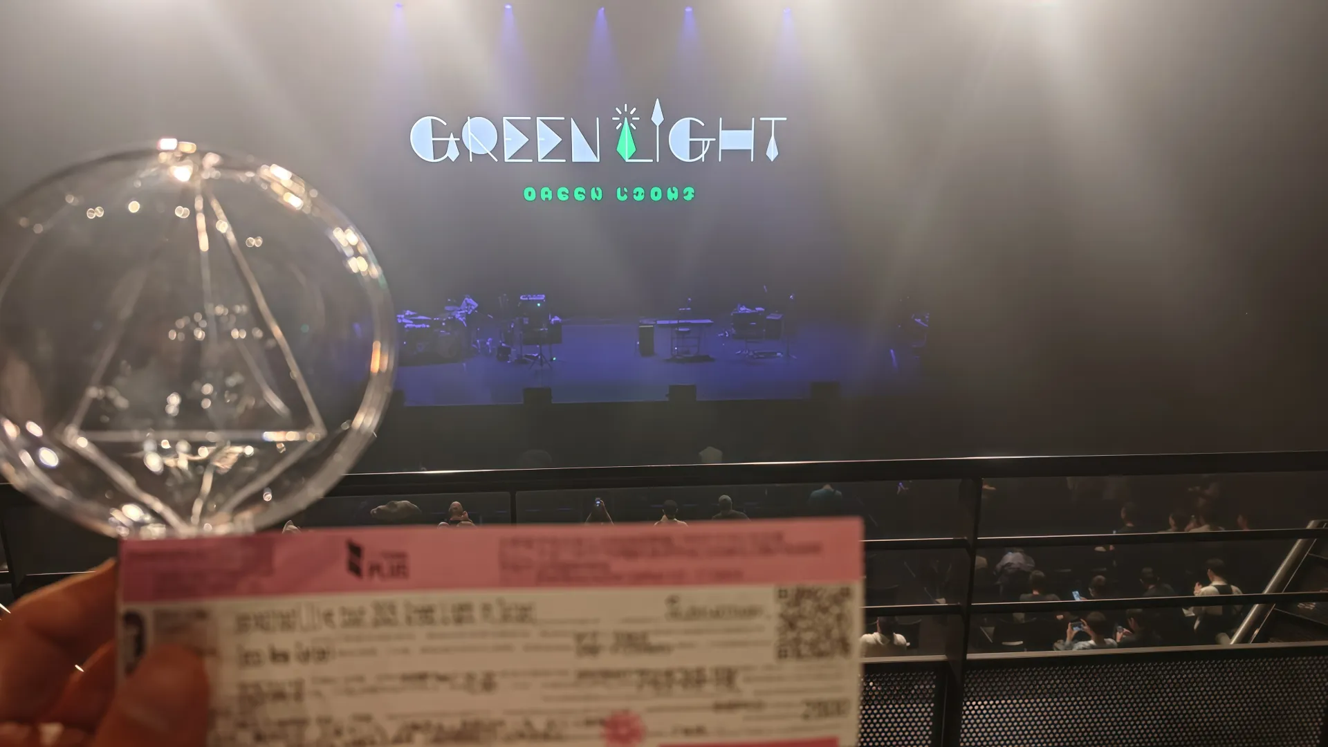 Zepp New Taipei ZEPP 2F M 2B排16號 視野照片 - yanaginagi live tour 2026 Green Light in Taipe