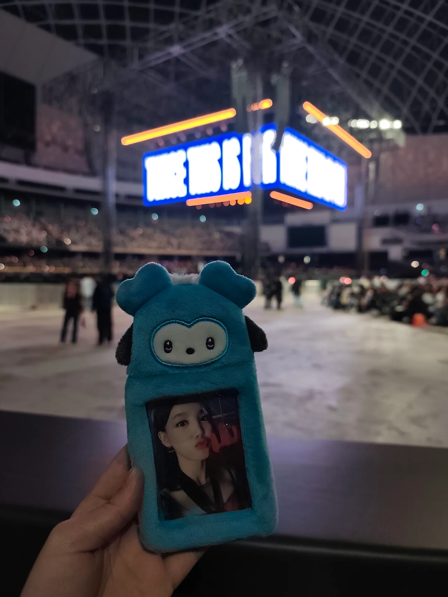 台北大巨蛋中央舞台 122 7排7號 視野照片 - TWICE 《THIS IS FOR》