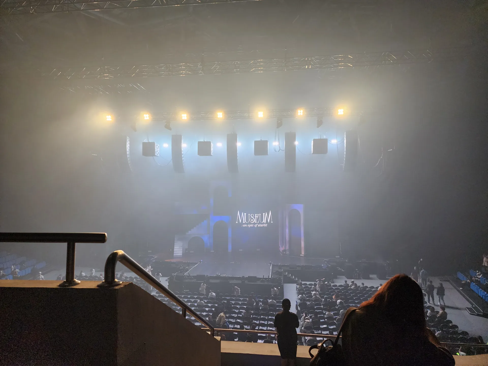 高雄流行音樂中心 kpm-2c3 6排17號 視野照片 - Moon Byul 1ST WORLD TOUR [MUSEUM : an epic of starlit] IN KAOHSIUNG