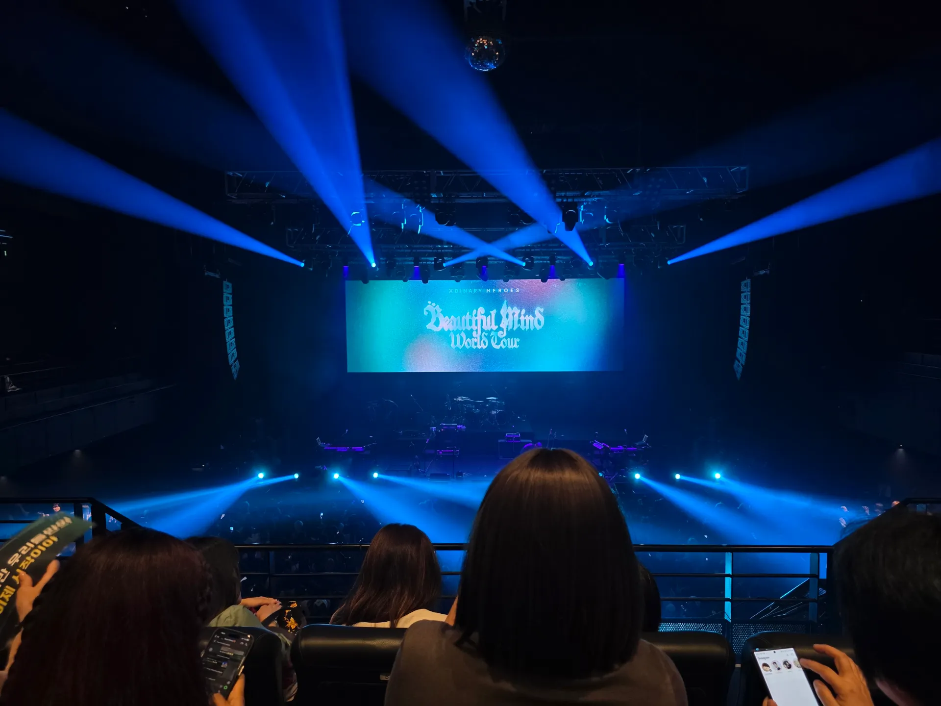 Zepp New Taipei ZEPP 2F M D排18號 視野照片 - Xdinary Heroes <Beautiful Mind> World Tour in TAIPEI