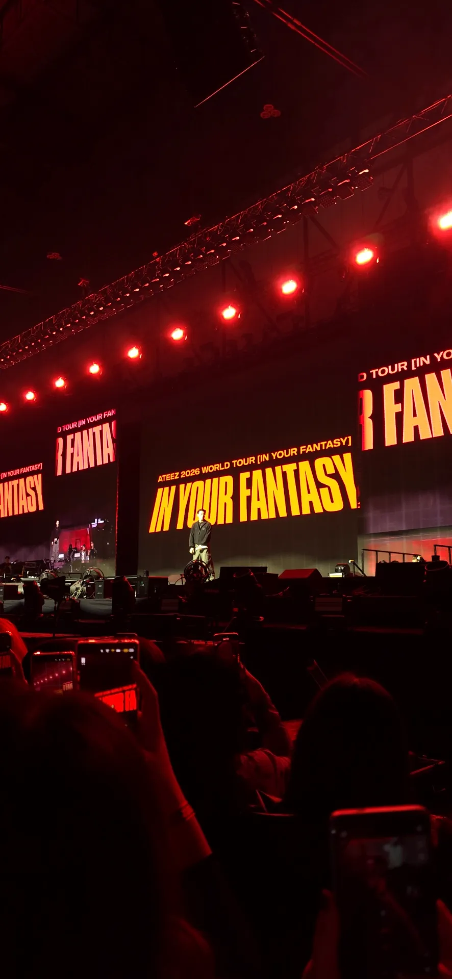 IMPACT Arena 自動建檔區域: imp-floorc 前排中號 視野照片 - ateez in your fantasy