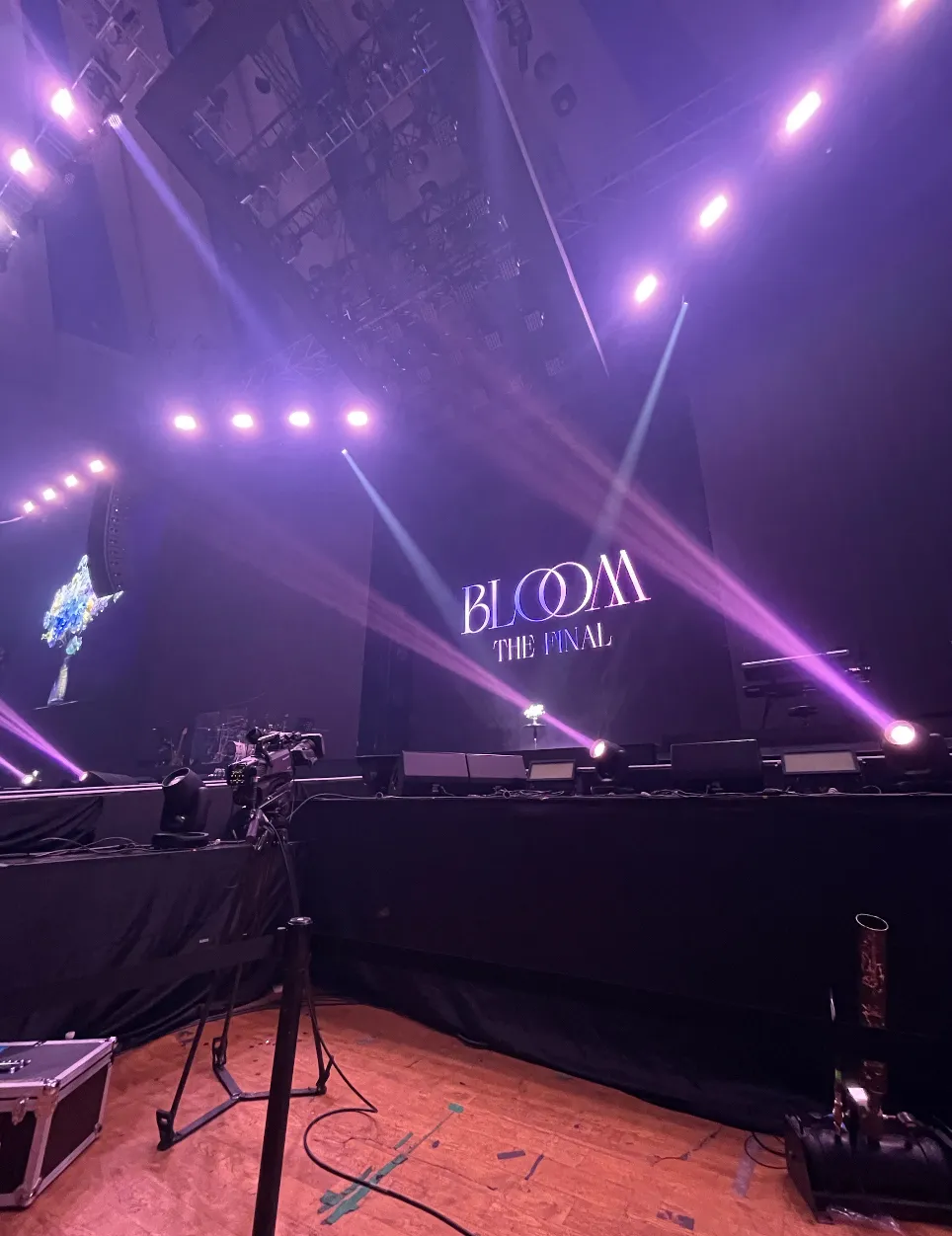 Jamsil Indoor Stadium 蠶室室內體育館 自動建檔區域: jis-floorb 前排左號 視野照片 - DOH KYUNG SOO ASIA FAN CONCERT TOUR BLOOM THE FINAL