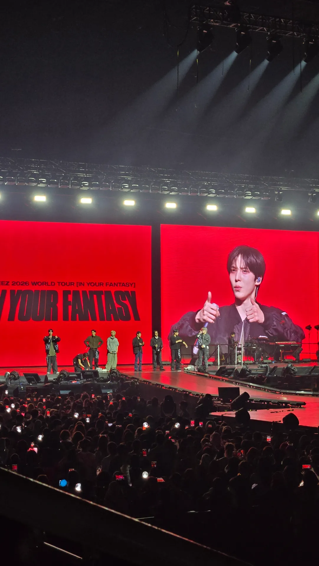 亞通體育館 (Axiata Arena)(Unifi Arena) 320 區 C排3號 視野照片 - ATEEZ IN YOUR FANTASY