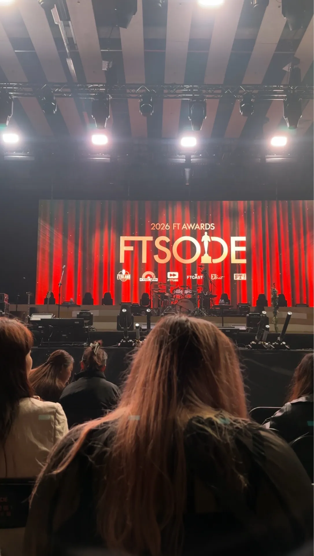 台大綜合體育館 A2 區 5排排12號號 視野照片 - 2026 FTISLAND CONCERT ‘FTSODE’ in TAIPEI
