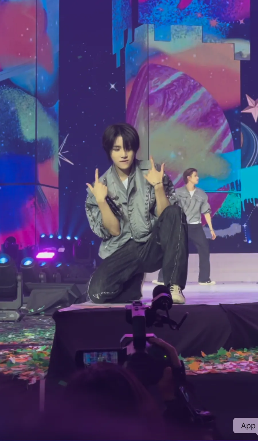 新加坡室內體育館 (Singapore Indoor Stadium) 自動建檔區域: sis-floord 前排左號 視野照片 - TXT ACT:TOMORROW IN SINGAPORE