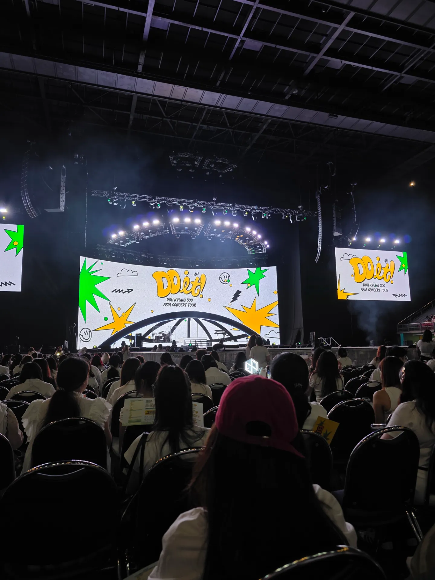 IMPACT Arena E 區 中排中號 視野照片 - DOH KYUNG SOO ASIA CONCERT TOUR ＜DO it! in Bangkok＞