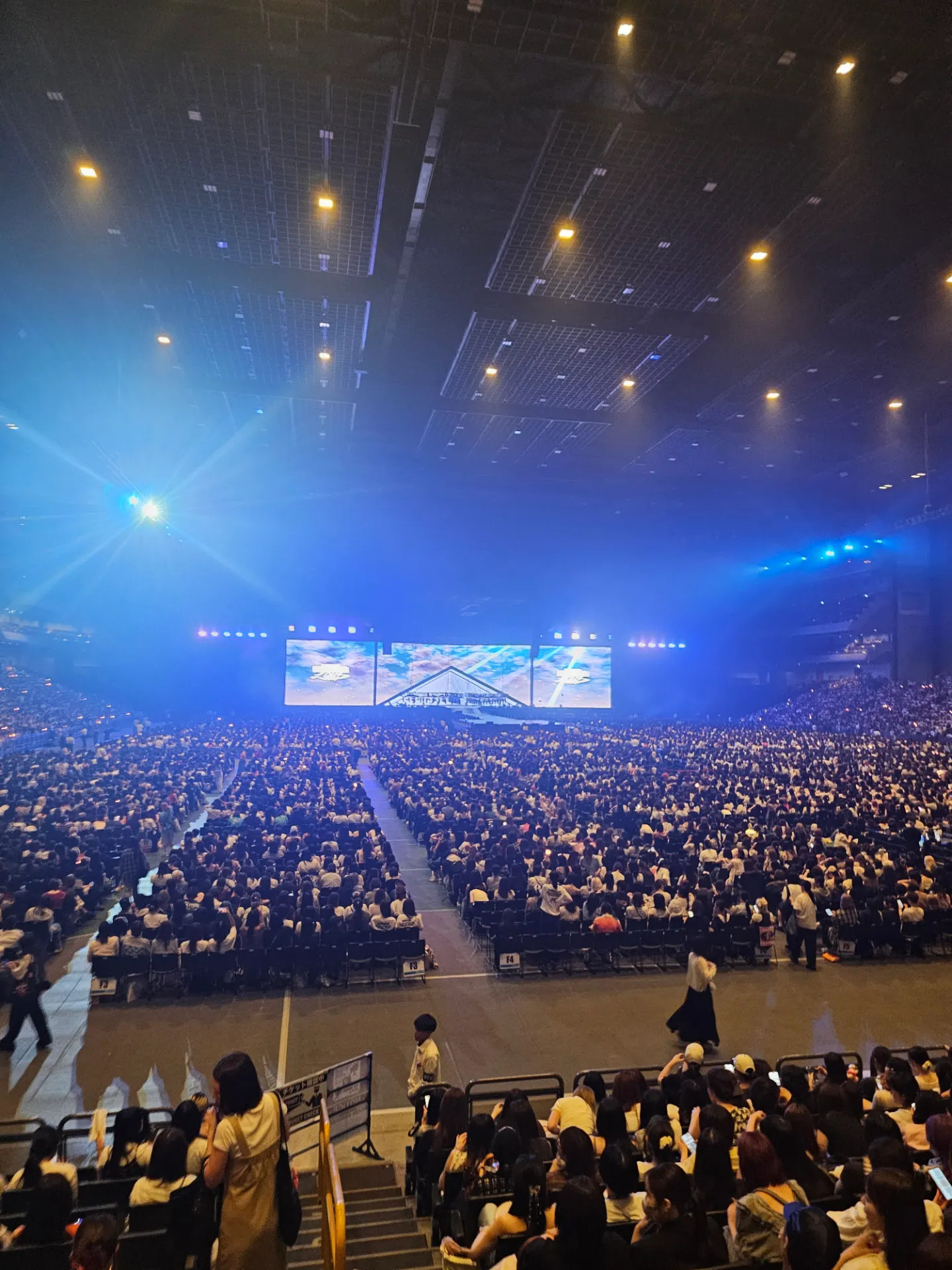 埼玉超級競技場 (Saitama Super Arena) 超猛: ssa-41 9排350號 視野照片 - 2025 RIIZE CONCERT TOUR [RIIZING LOUD] IN JAPAN
