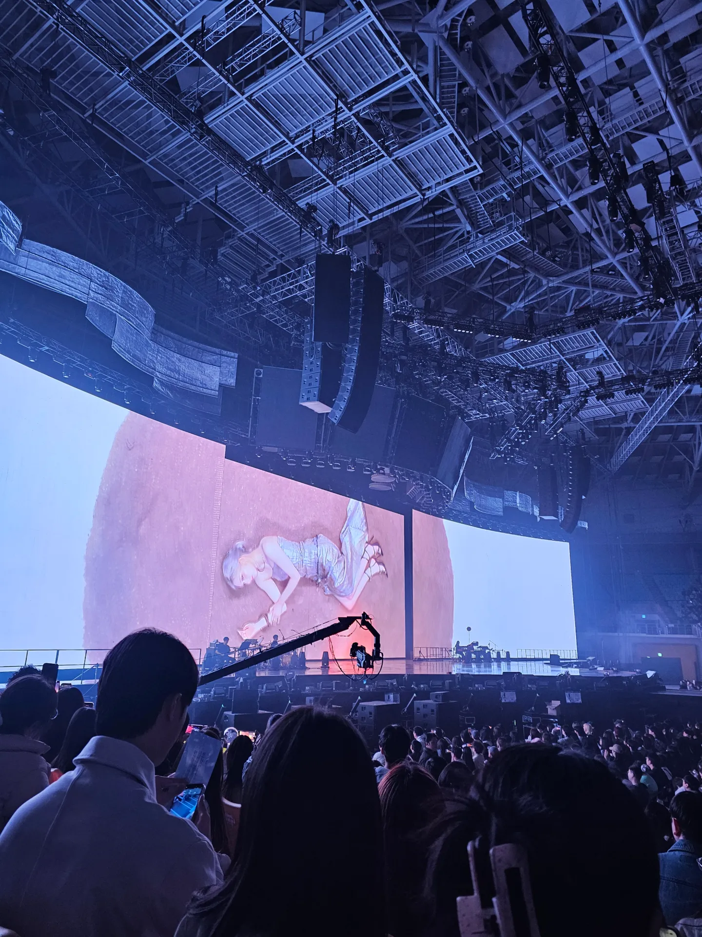 KSPO Dome 首爾奧林匹克體操競技場 自動建檔區域: ksp-15 11排3號 視野照片 - IVE THE 1ST WORLD TOUR 'SHOW WHAT HAVE' IN TAIPEI