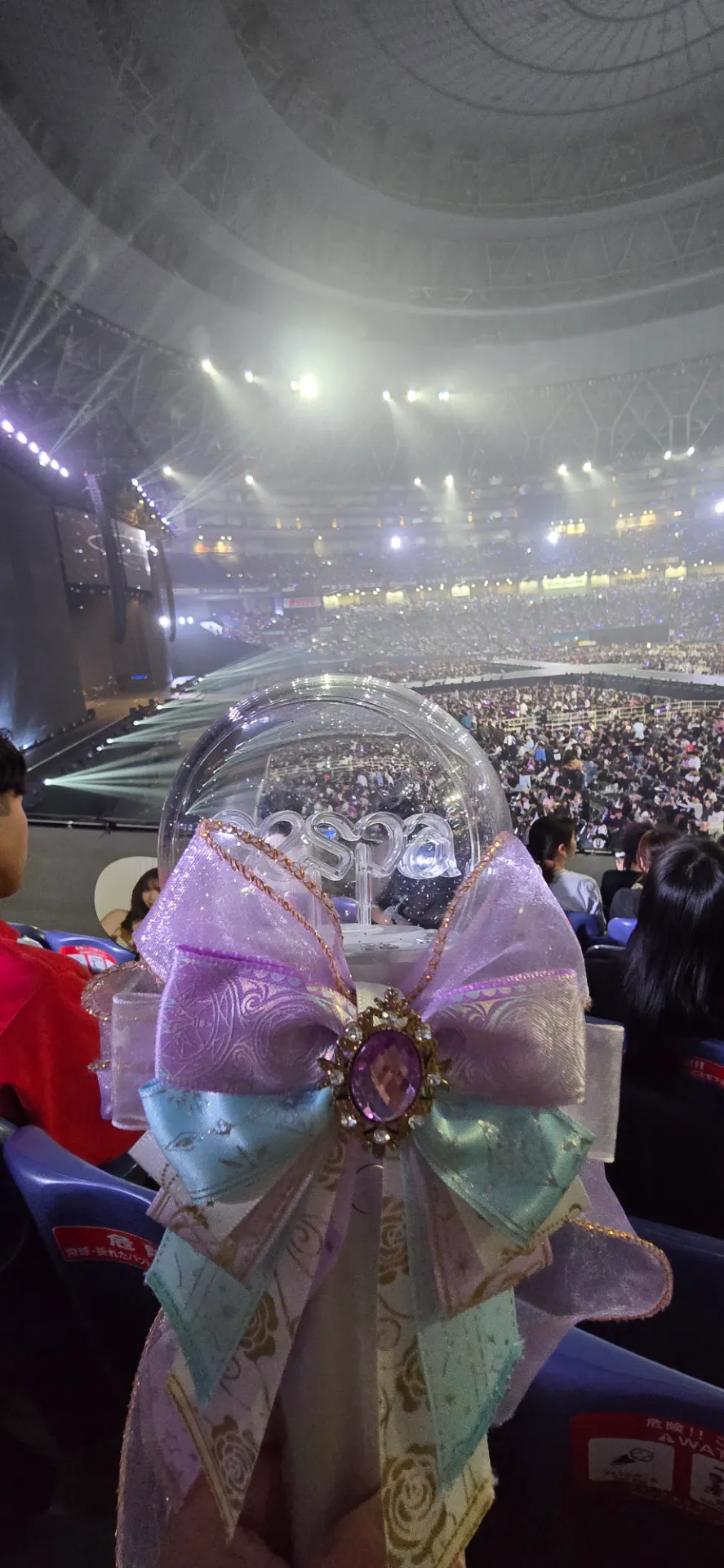京瓷巨蛋 (Kyocera Dome Osaka) W401 區 11排405號 視野照片 - 2026 aespa LIVE TOUR - SYNK: aeXIS LINE - in JAPAN [SPECIAL EDITION DOME TOUR]