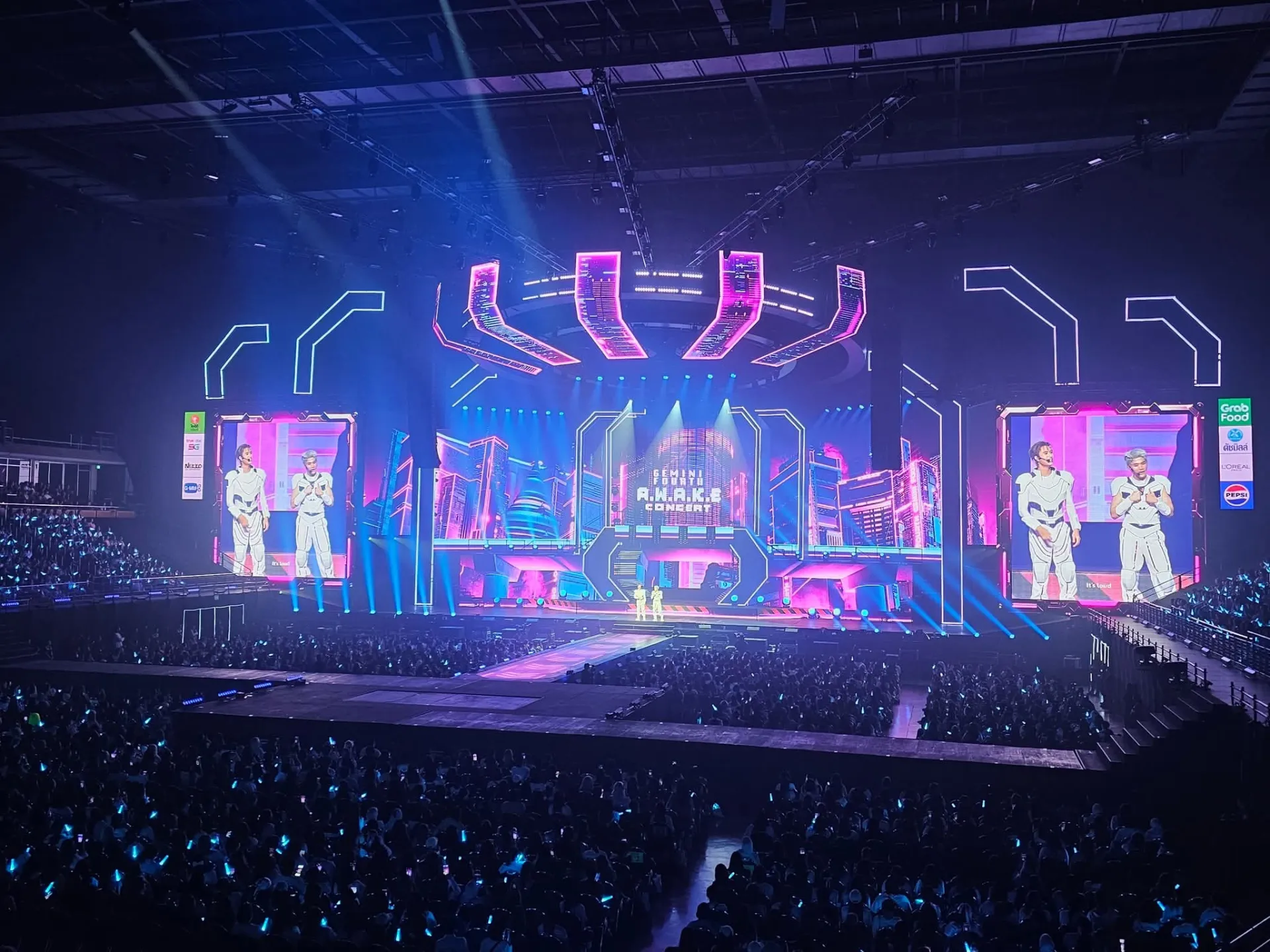 IMPACT Arena SI 區 G排2號 視野照片 - GEMINI FOURTH A.W.A.K.E CONCERT