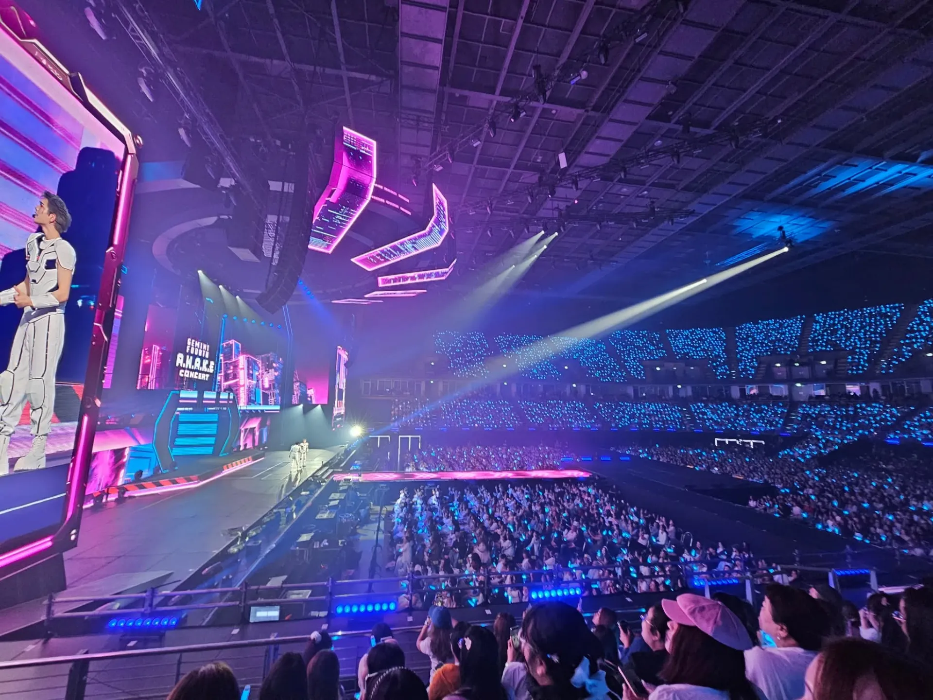 IMPACT Arena 自動建檔區域: imp-sb F排排12號號 視野照片 - GEMINI FOURTH A.W.A.K.E CONCERT