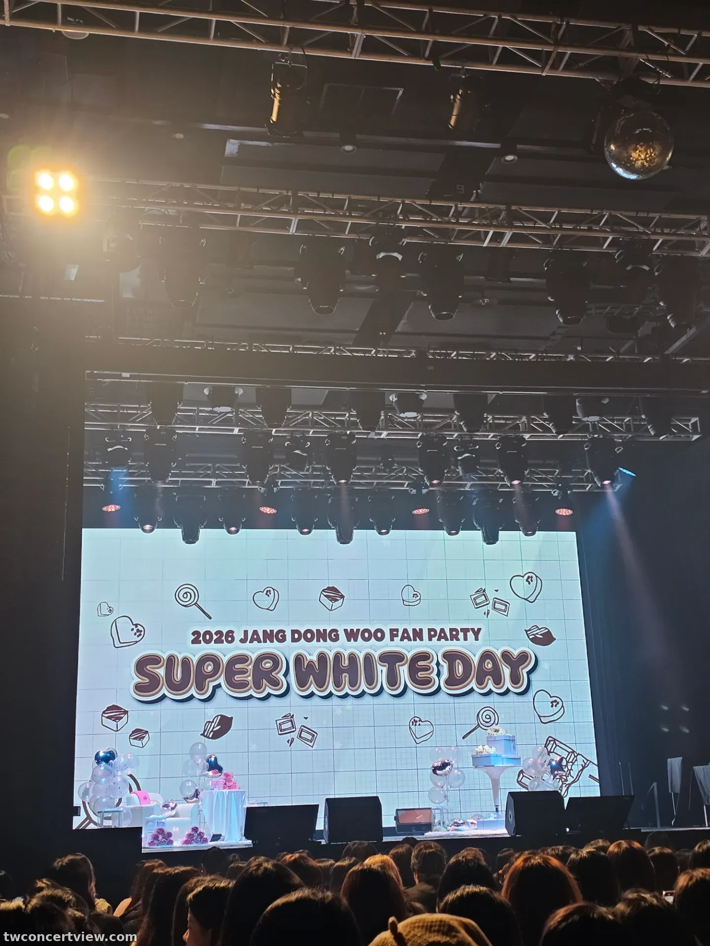 Clapper Studio A1 區 15排9號 視野照片 - JANG DONG WOO Fan party