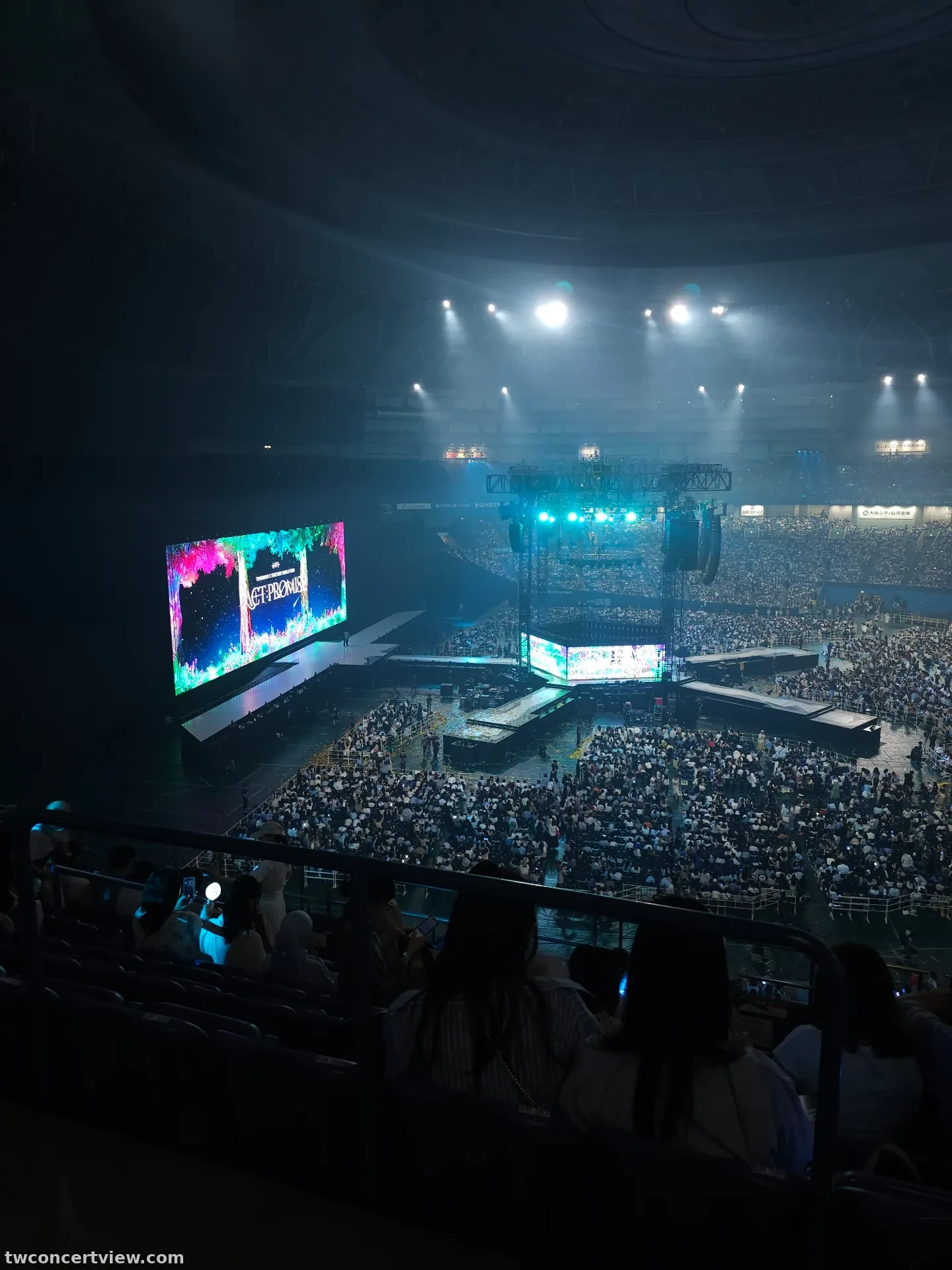 京瓷巨蛋 (Kyocera Dome Osaka) C361 區 7排374號 視野照片 - TXT