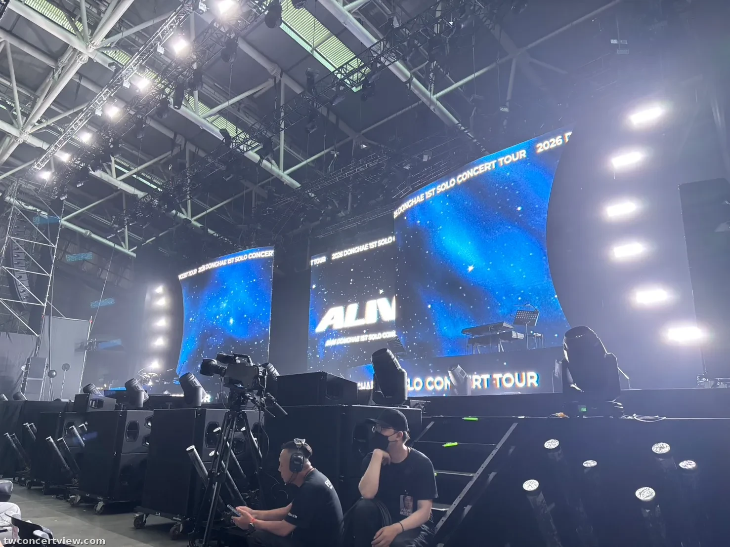 五股工商展覽館 A4 區 2排排101號號 視野照片 - 2026 DONGHAE 1ST SOLO CONCERT TOUR [ALIVE] in TAIPEI