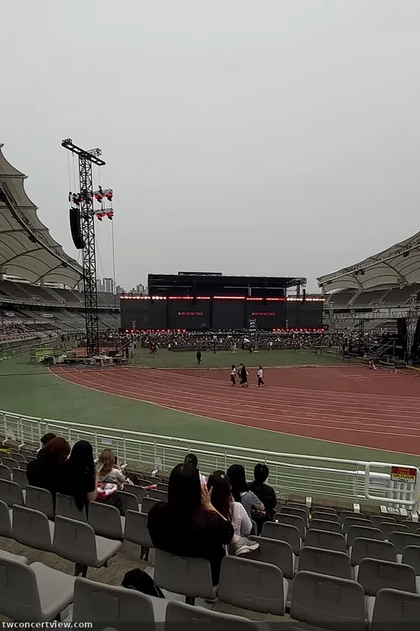 高陽體育館 (Goyang Gymnasium) N4 區 9排28號 視野照片 - j-hope Tour ‘HOPE ON THE STAGE’ FINAL
