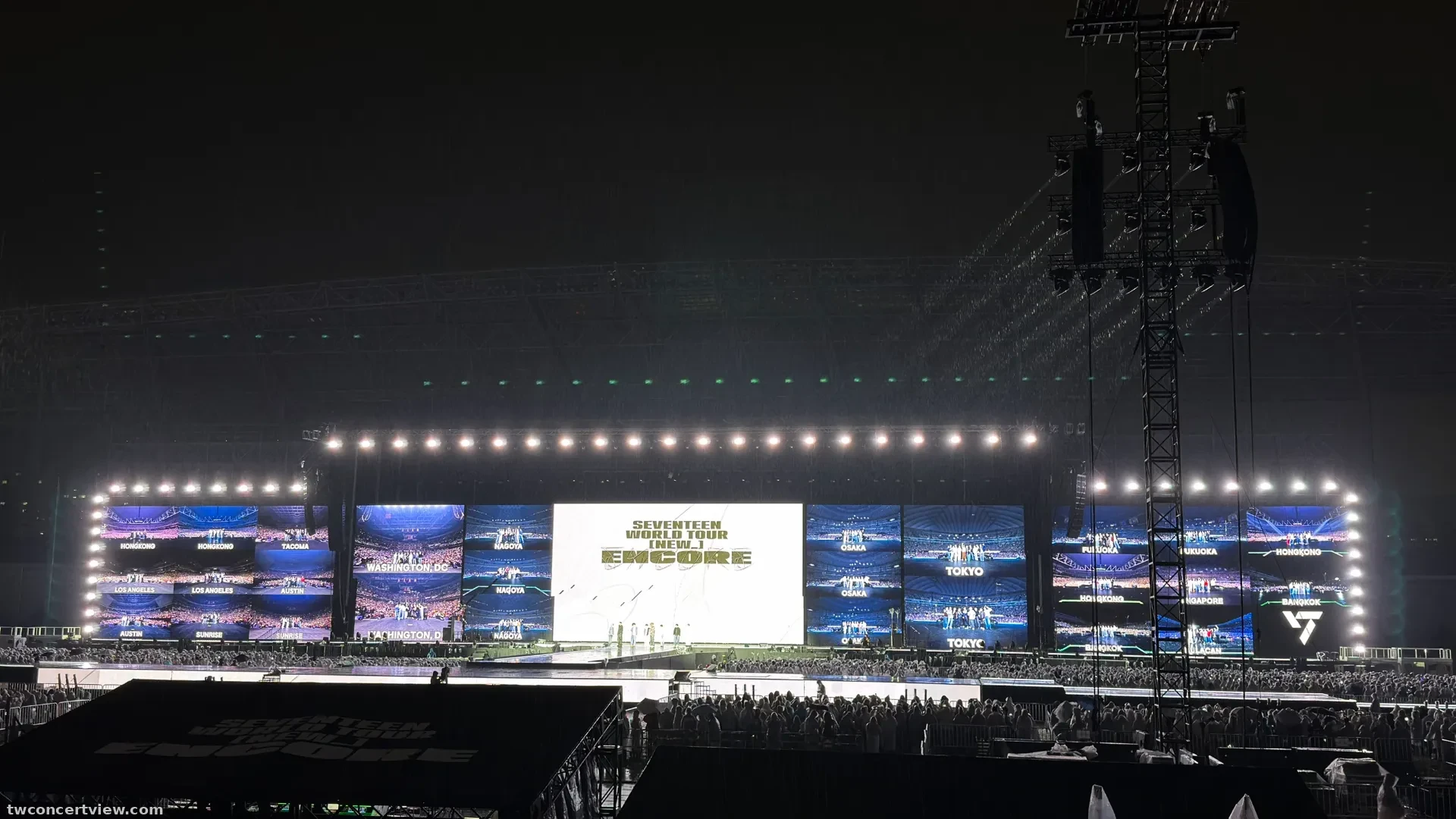 仁川亞運主體育場 W6 區 18排排3號號 視野照片 - SEVENTEEN WORLD TOUR [NEW_] ENCORE