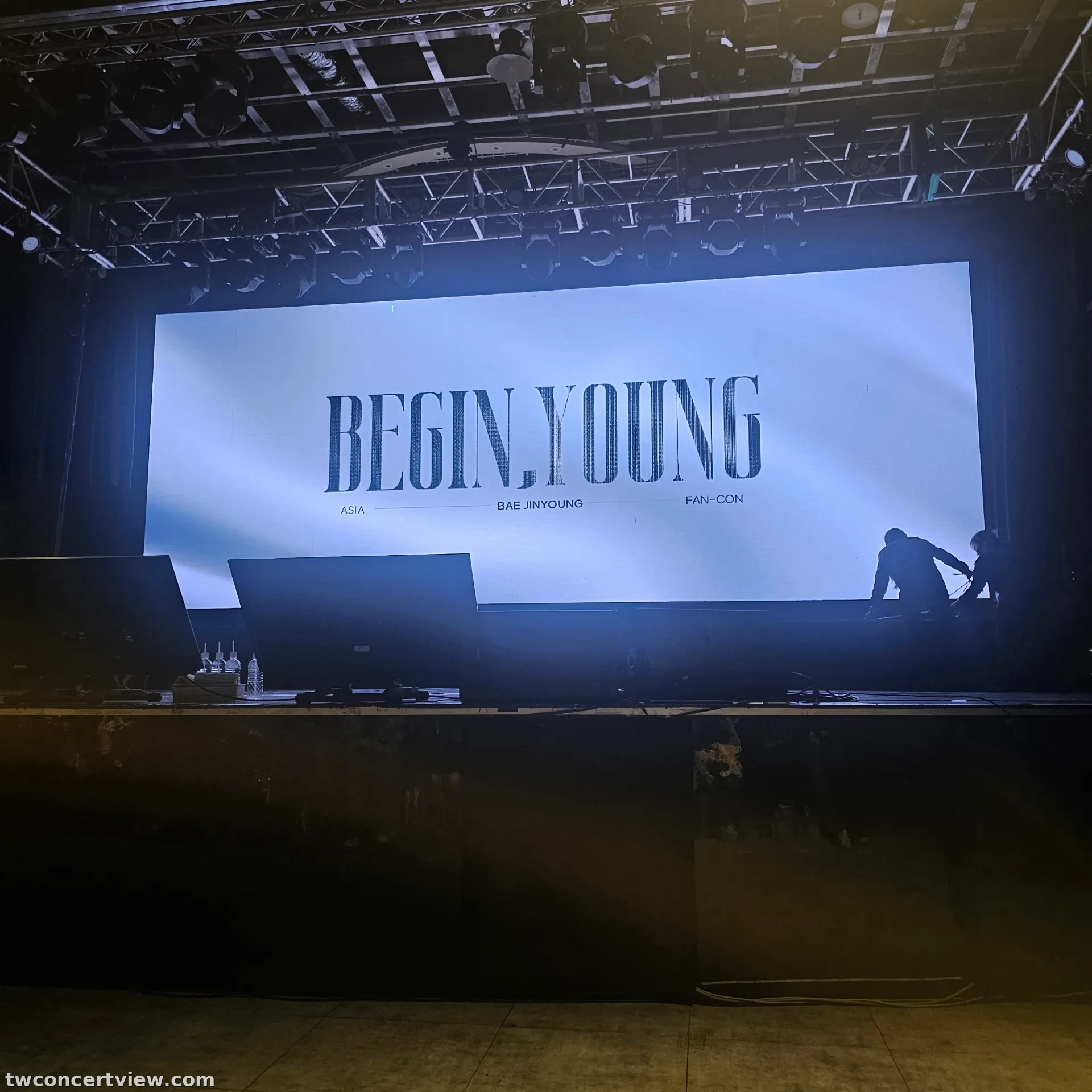 花漾展演空間 HANASPACE A3 區 1排11號 視野照片 - BAE JINYOUNG ASIA FAN CONCERT <BEGIN, YOUNG> IN TAIPEI