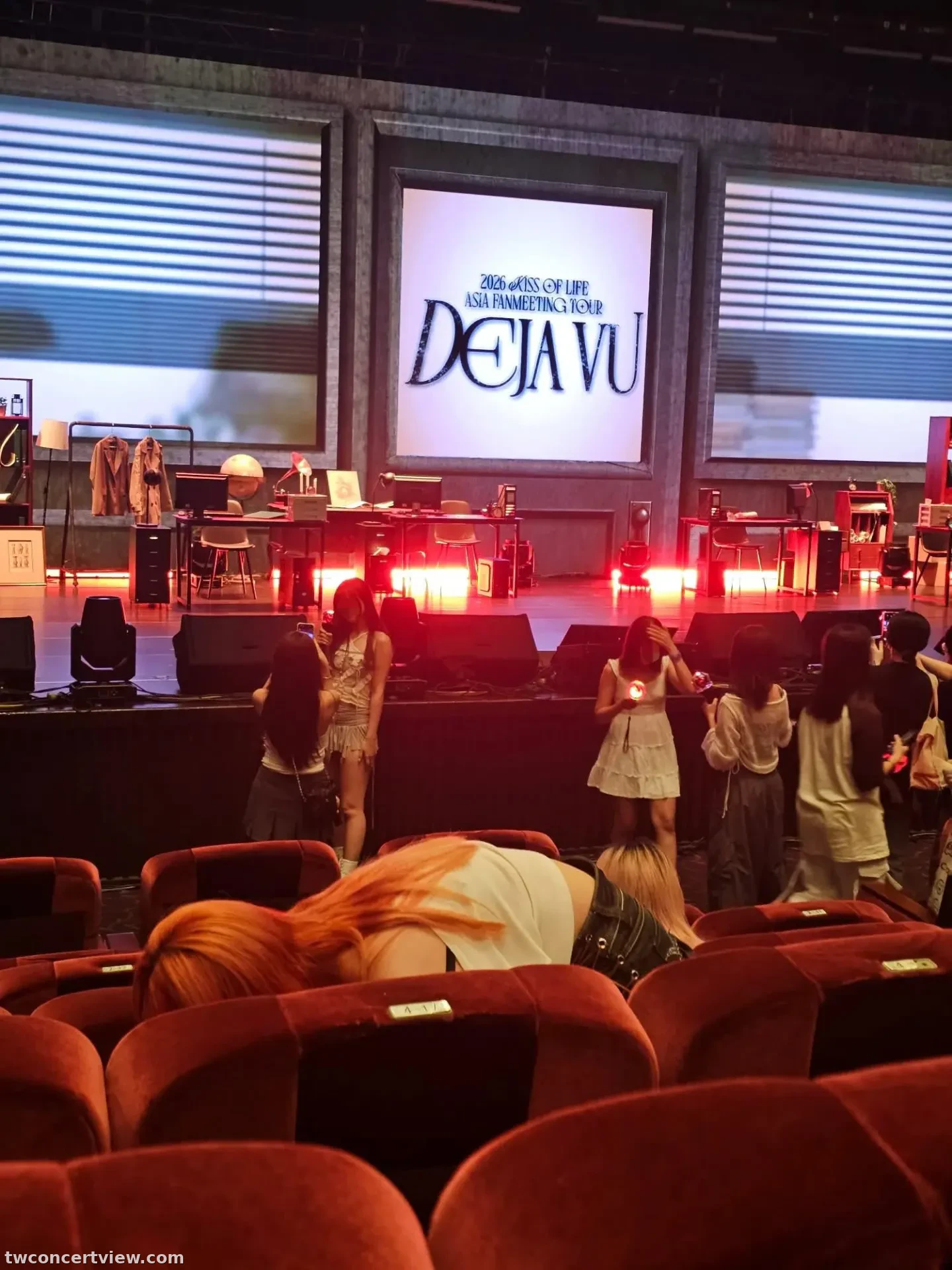 TICC 台北國際會議中心 2F-A 區 6排19號 視野照片 - KISS OF LIFE <DEJA VU>IN TAIPEI