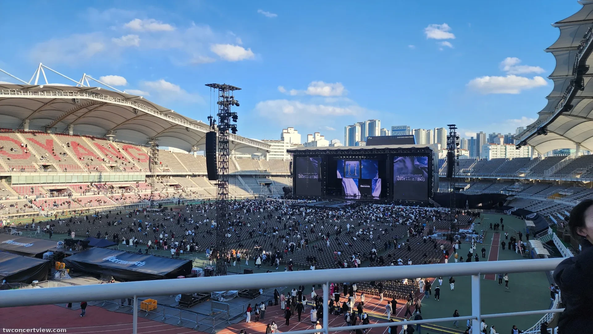 高陽體育館 (Goyang Gymnasium) N6 區 2排28號 視野照片 - G-DRAGON 2025 WORLD TOUR