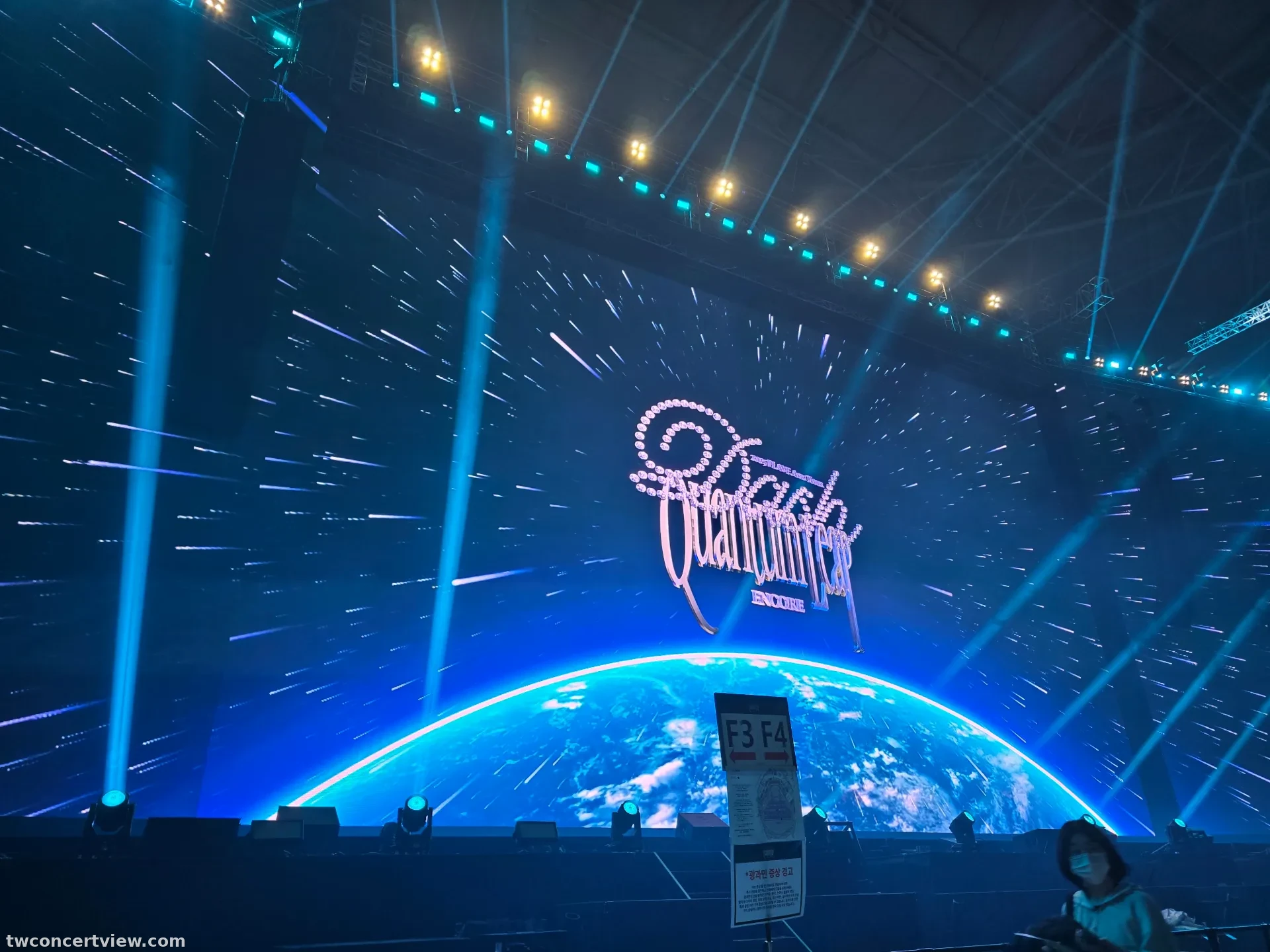 Gocheok Sky Dome 高尺天空巨蛋 C 區 前排右號 視野照片 - PLAVE ASIA TOUR [DASH:QUANTUM LEAP] ENCORE