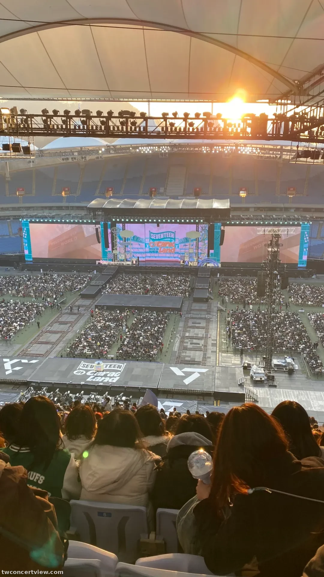 Incheon Munhak Stadium E51 Row 31, Seat 7 seat view - 2025 SVT 9TH FAN MEETING 〈SEVENTEEN in CARAT LAND〉