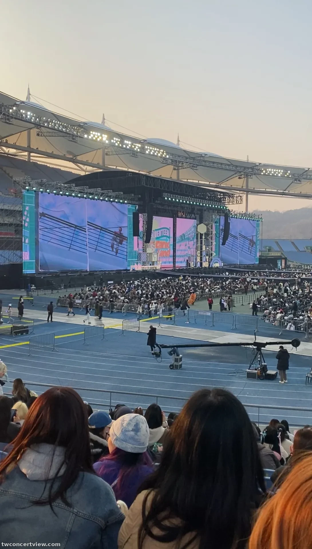 인천문학경기장 S6 구역 15열20번 좌석 시야 사진 - 2025 SVT 9TH FAN MEETING 〈SEVENTEEN in CARAT LAND〉
