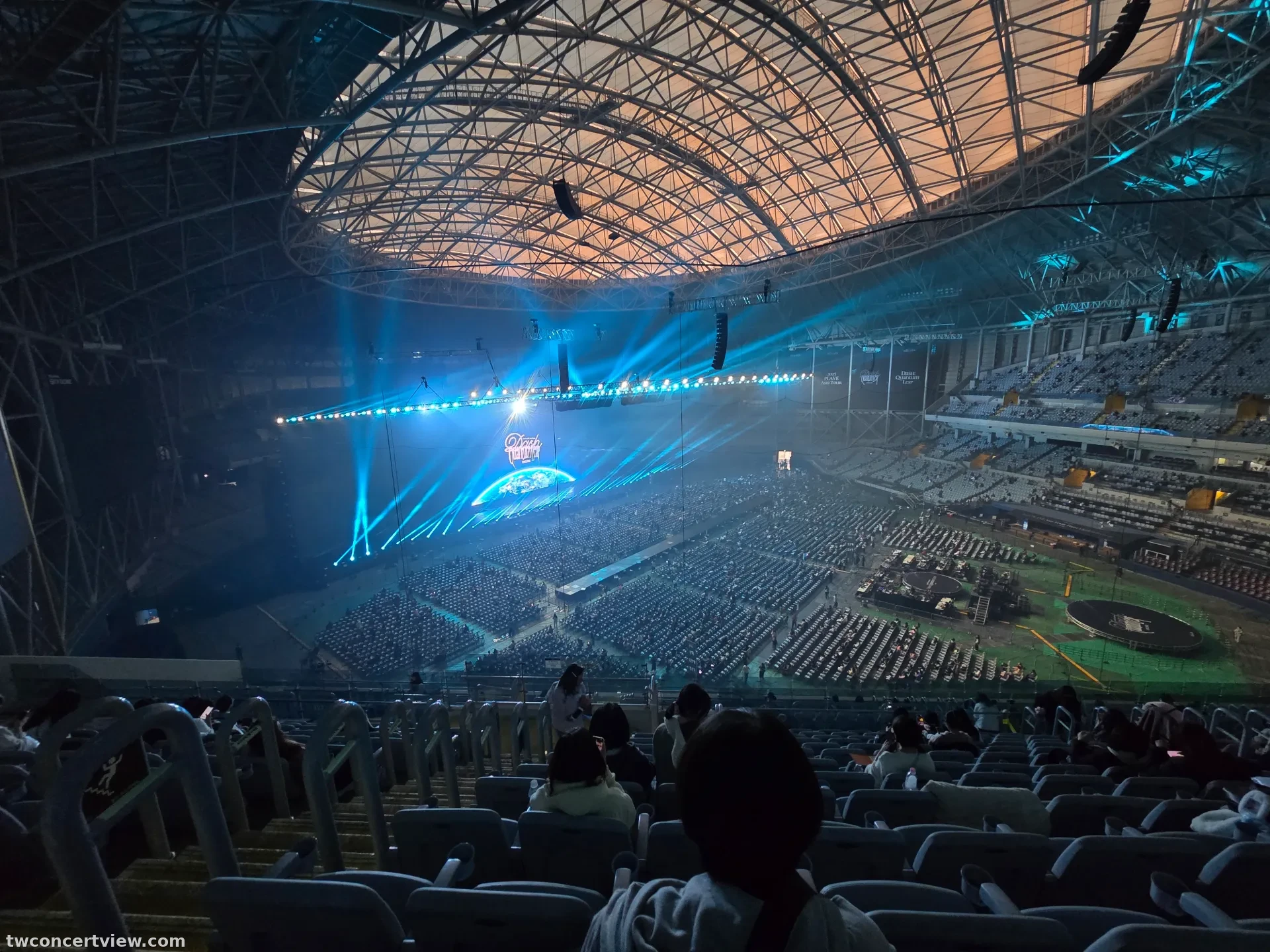 Gocheok Sky Dome 高尺天空巨蛋 423 區 M排7號 視野照片 - 2025 PLAVE Asia Tour [DASH: Quantum Leap] Encore