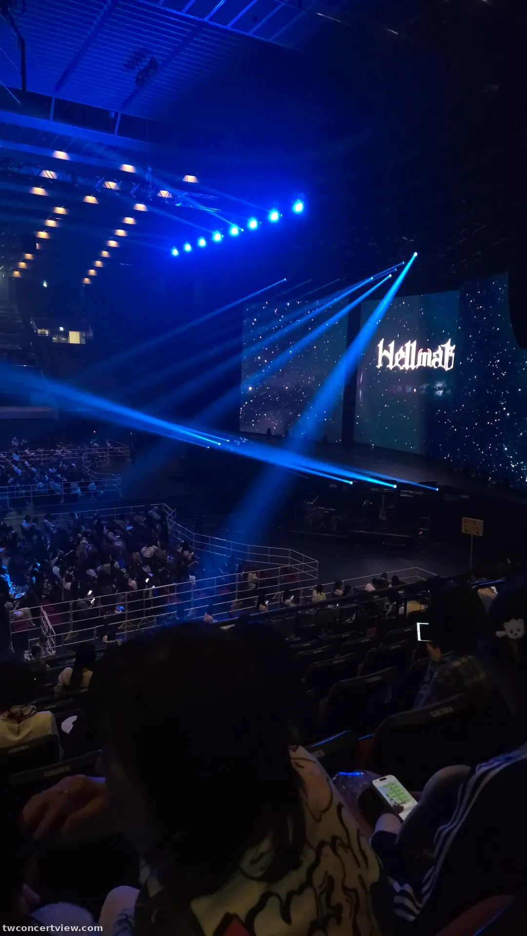 大阪城音樂廳 (Osaka-jo Hall) 12 區 10排4號 視野照片 - NEXZ LIVE TOUR 2026 "Hellmate"