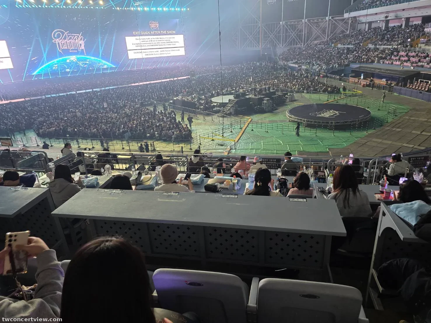 Gocheok Sky Dome 高尺天空巨蛋 T16 區 E排排14號號 視野照片 - 2025 PLAVE Asia Tour ［DASH: Quantum Leap］ Encore