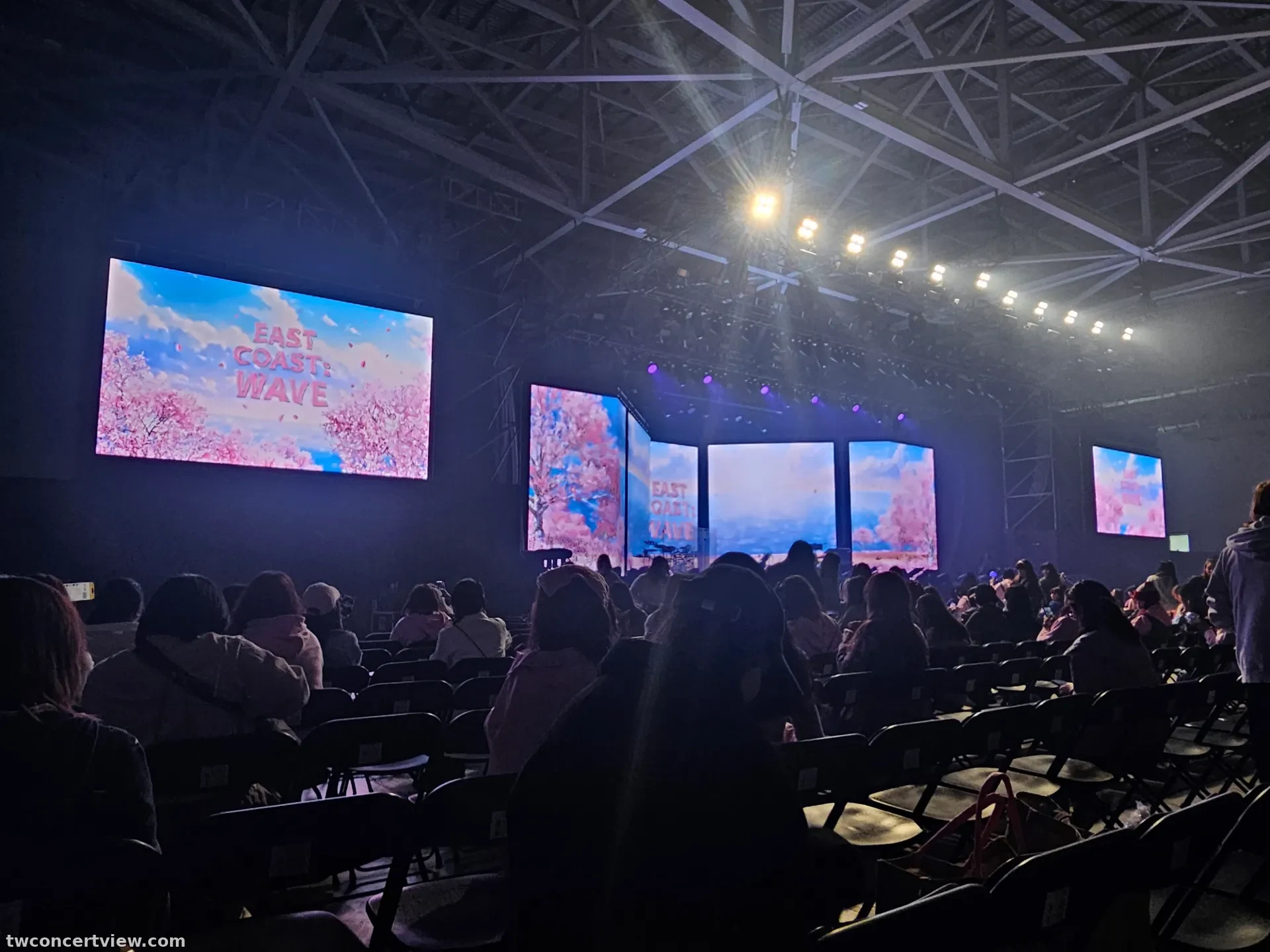 桃園會展中心 A1 區 14排5號 視野照片 - 2025 DONGHAE FANCON EAST COAST : WAVE