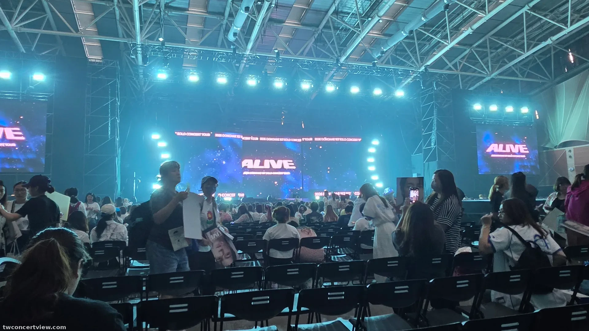 五股工商展覽館 C2 區 32排40號 視野照片 - 2026 DONGHAE 1ST SOLO CONCERT TOUR [ALIVE] in TAIPEI
