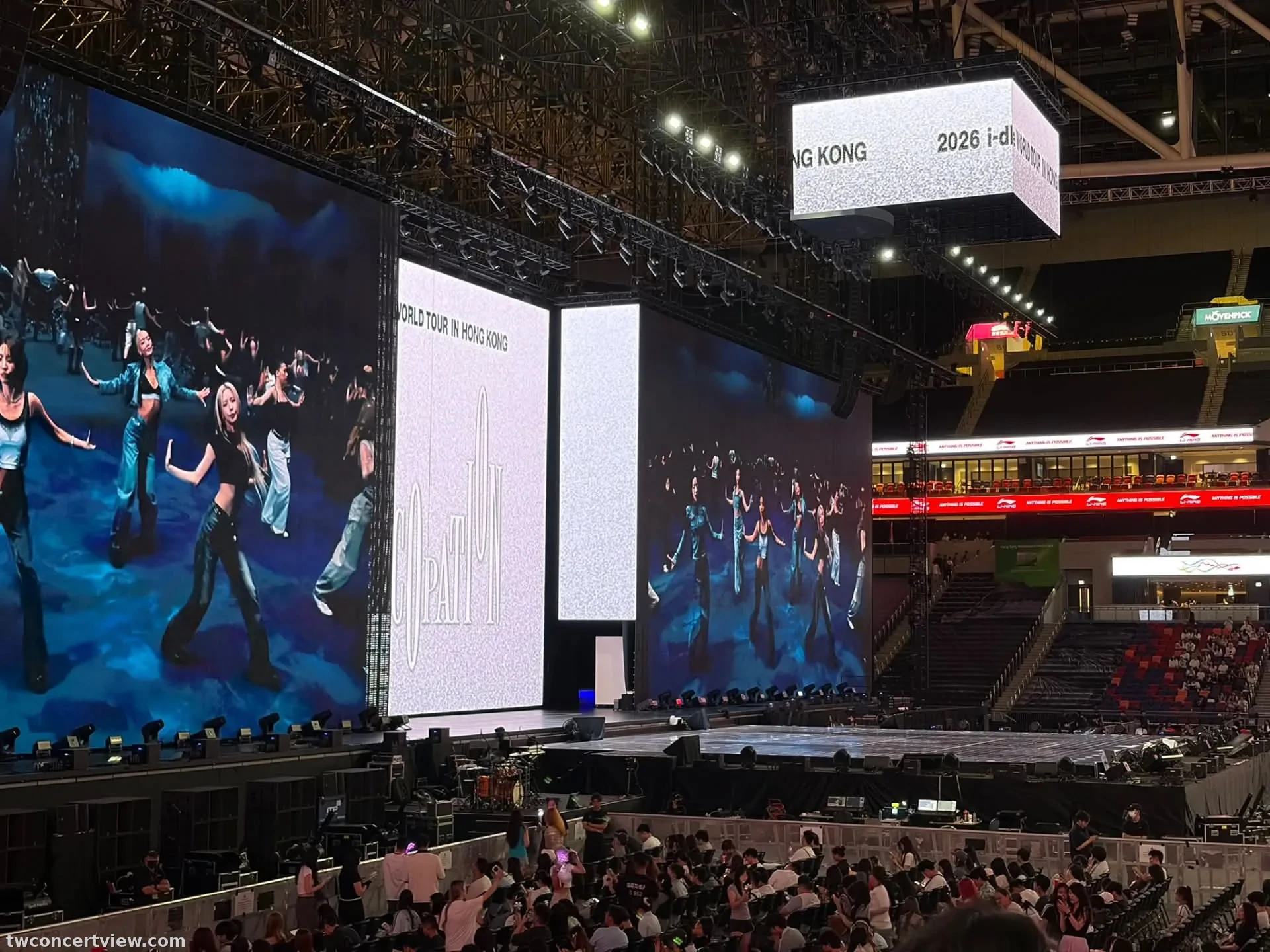 香港啟德主場館 (Kai Tak Main Stadium) 61 區 L排 視野照片 - 2026 i-dle WORLD TOUR [Syncopation] IN HONG KONG