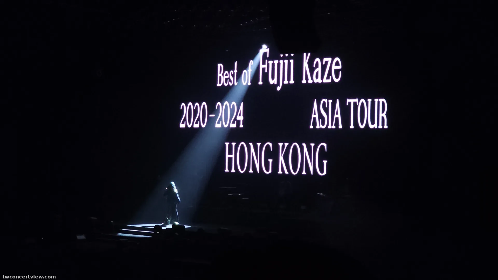 AsiaWorld-Expo 17 โซน แถว M ที่นั่ง 5 ภาพวิวที่นั่ง - Best of Fujii Kaze