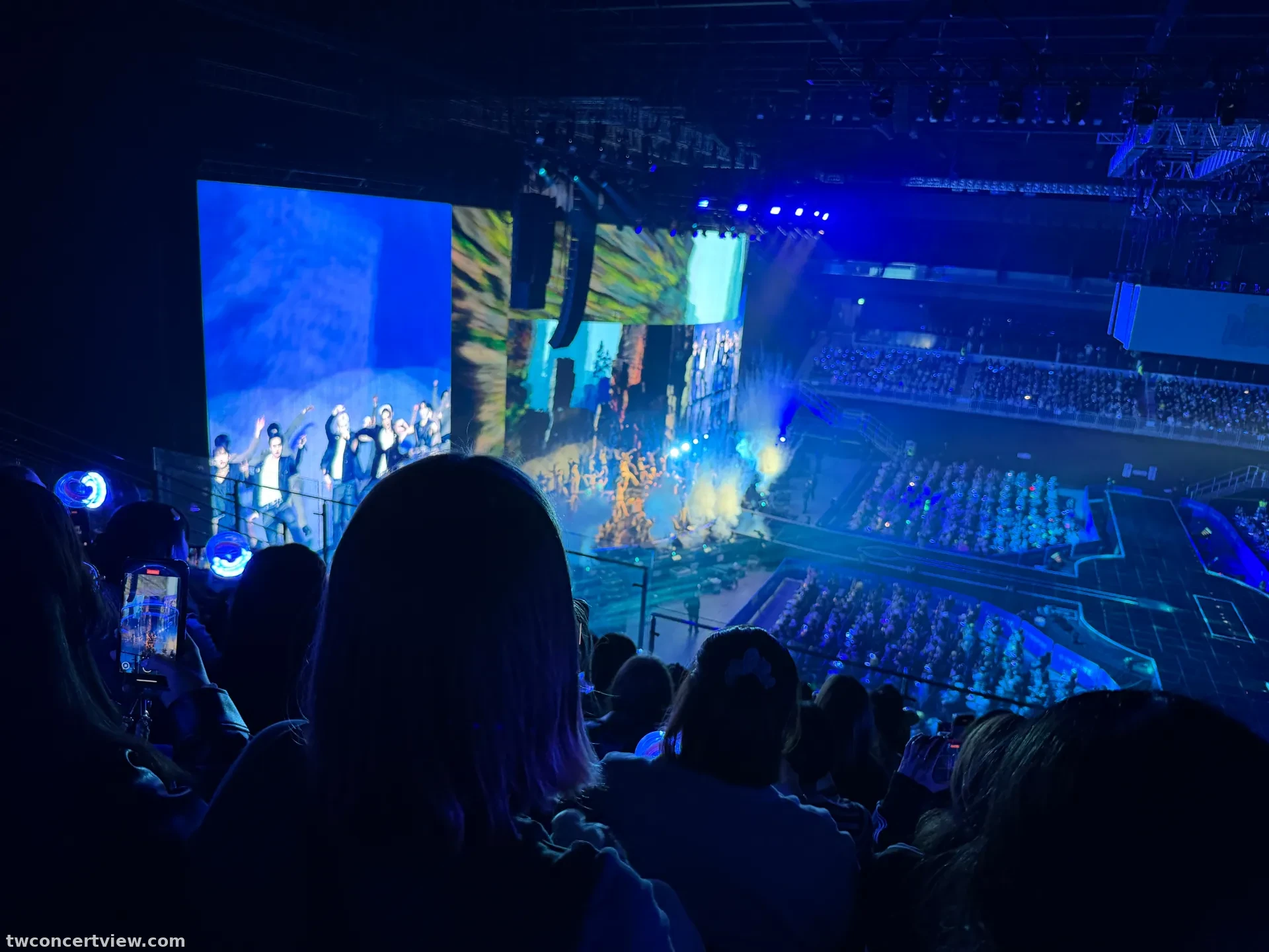 Inspire Arena 迎仕柏綜藝館 317 區 H排7號 視野照片 - Straykids 6th Fanmeeting 'Stay in house