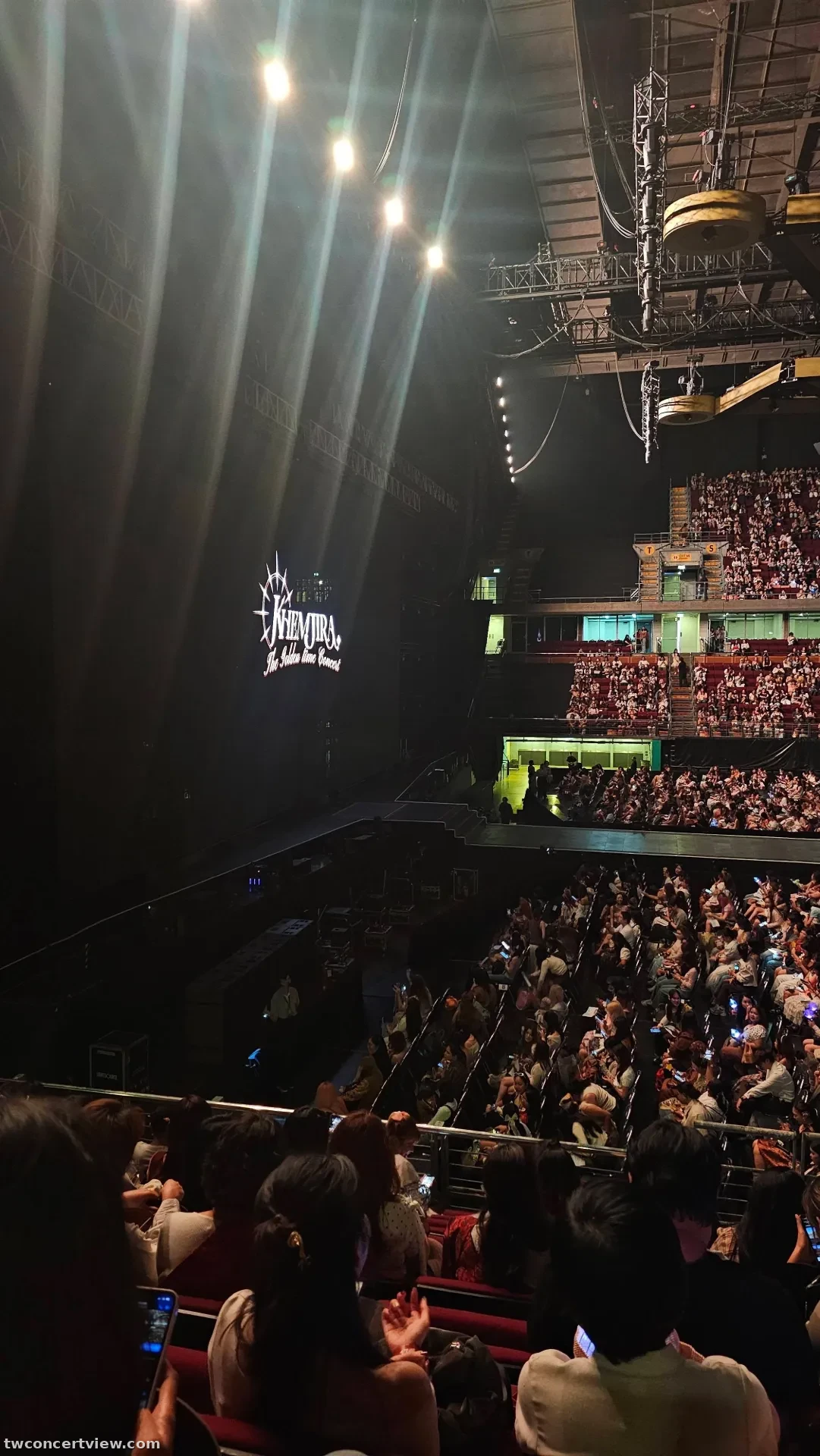 IMPACT Arena SB 區 H排19號 視野照片 - Khemjira The Golden Time Concert