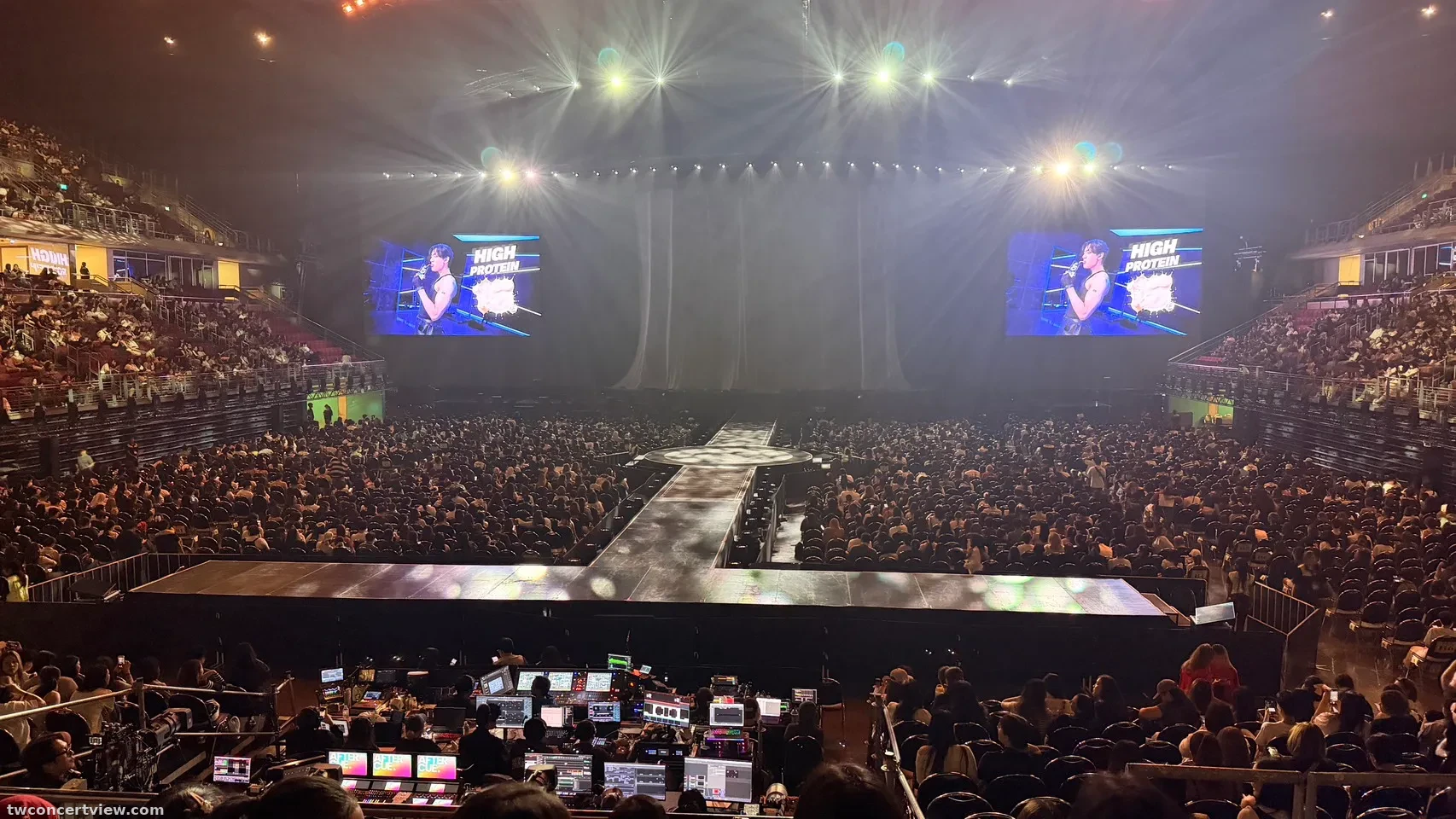 IMPACT Arena SH 區 E排5號 視野照片 - CLUB30