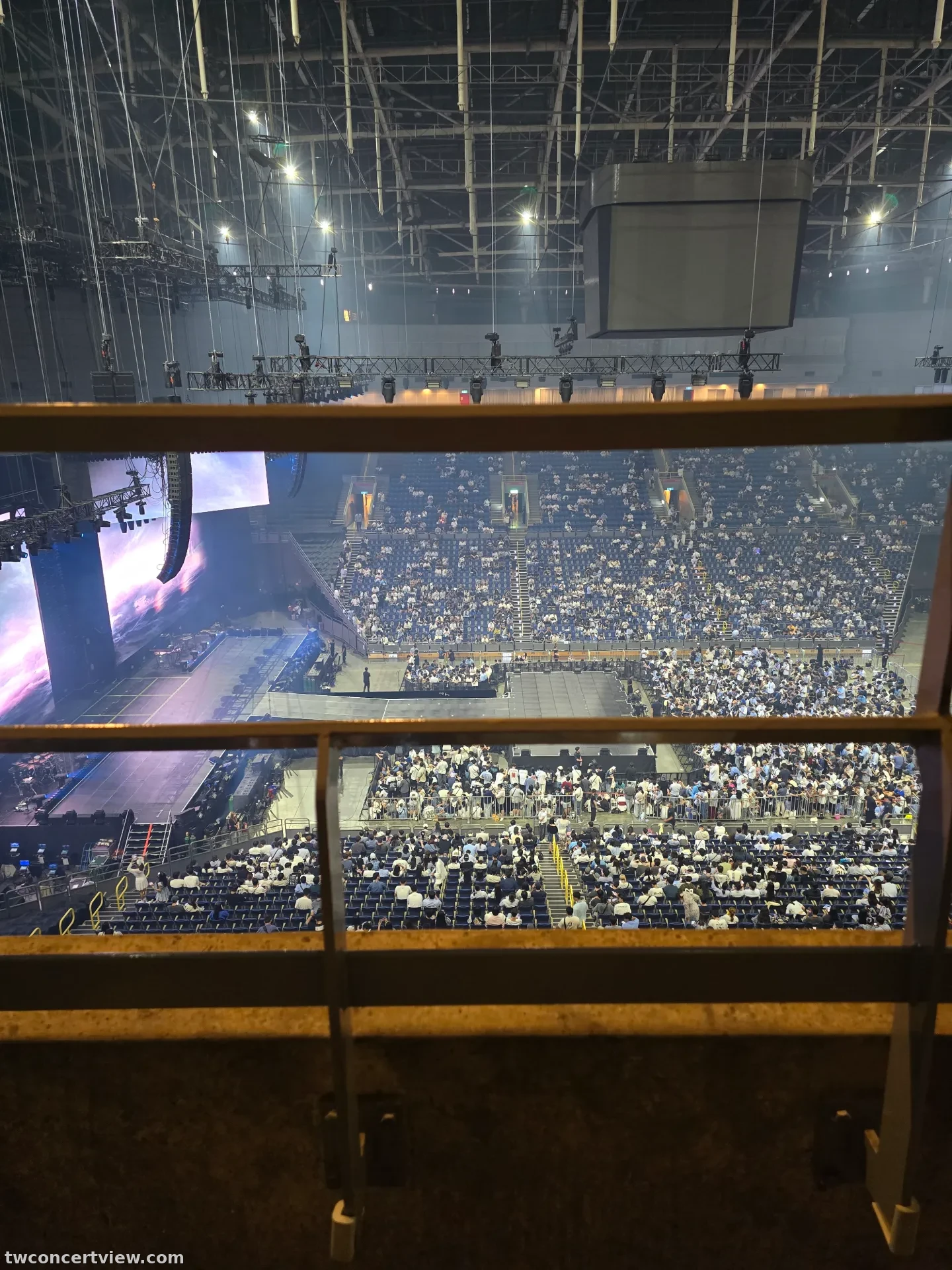 Kaohsiung Arena 508 Row 1排, Seat 17號 seat view - NMIXX 1ST WORLD TOUR <EPISODE 1: ZERO FRONTIER> IN KAOHSIUNG