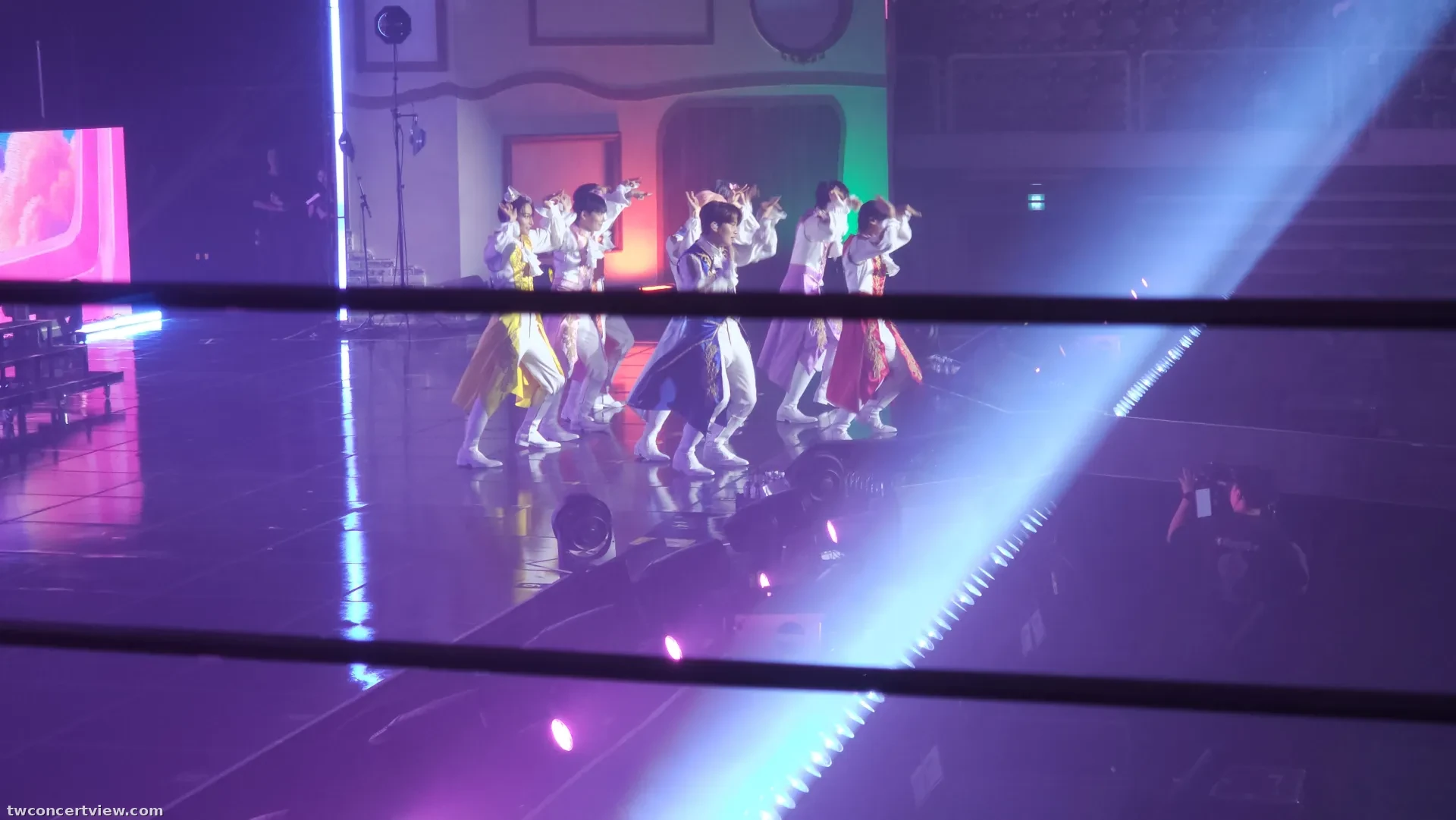 高麗大學化汀體育館（Tiger Dome） I1 區 1排17號 視野照片 - ATEEZ FANMEETING ATINY VOYAGE
