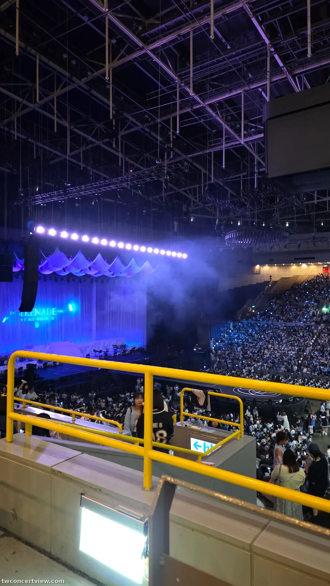 Kaohsiung Arena 209-1 โซน แถว 30 ที่นั่ง 1 ภาพวิวที่นั่ง - DXS