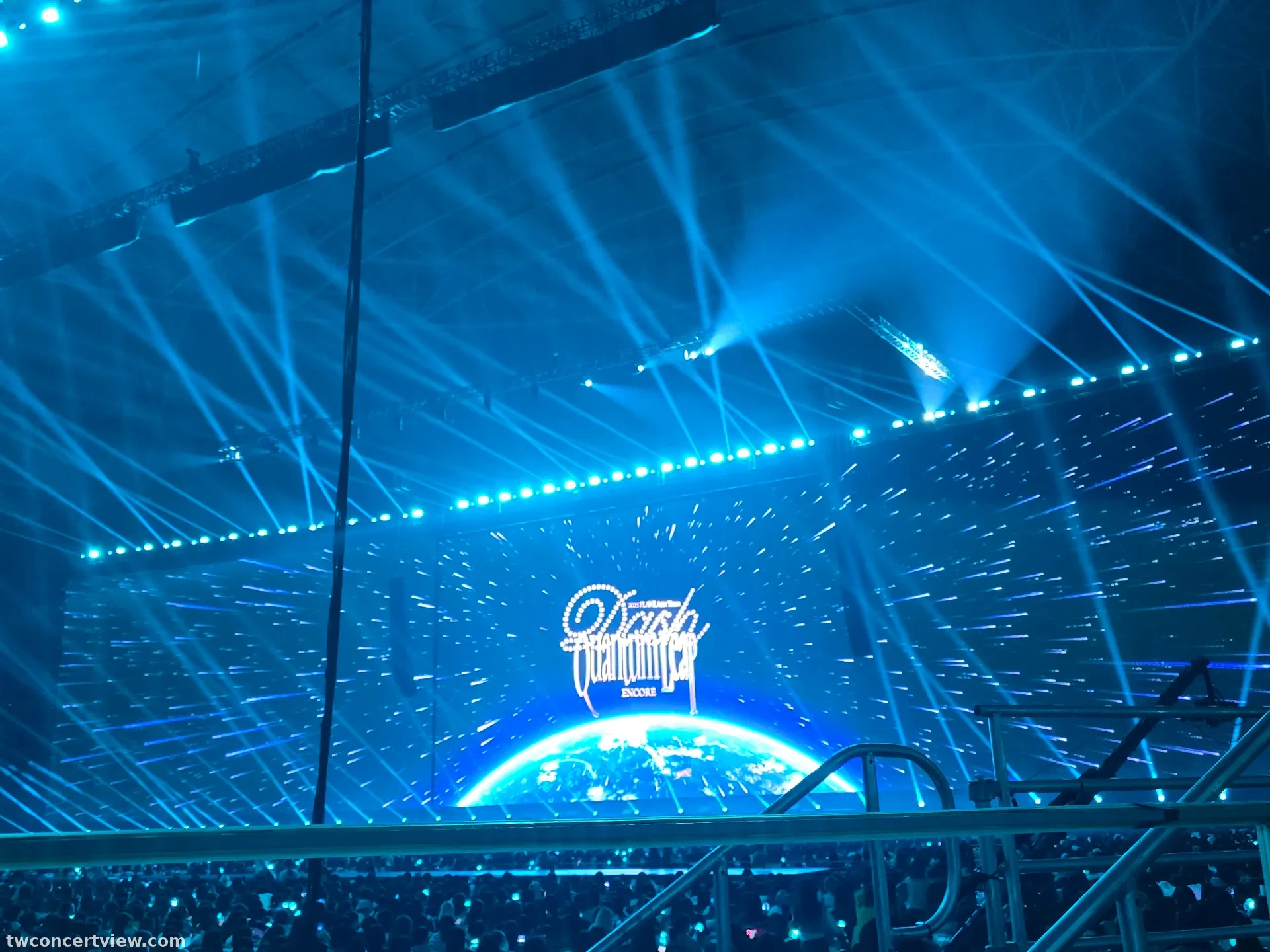 Gocheok Sky Dome 高尺天空巨蛋 106 區 A排6號 視野照片 - 2025 PLAVE Asia Tour［DASH: Quantum Leap］ Encore
