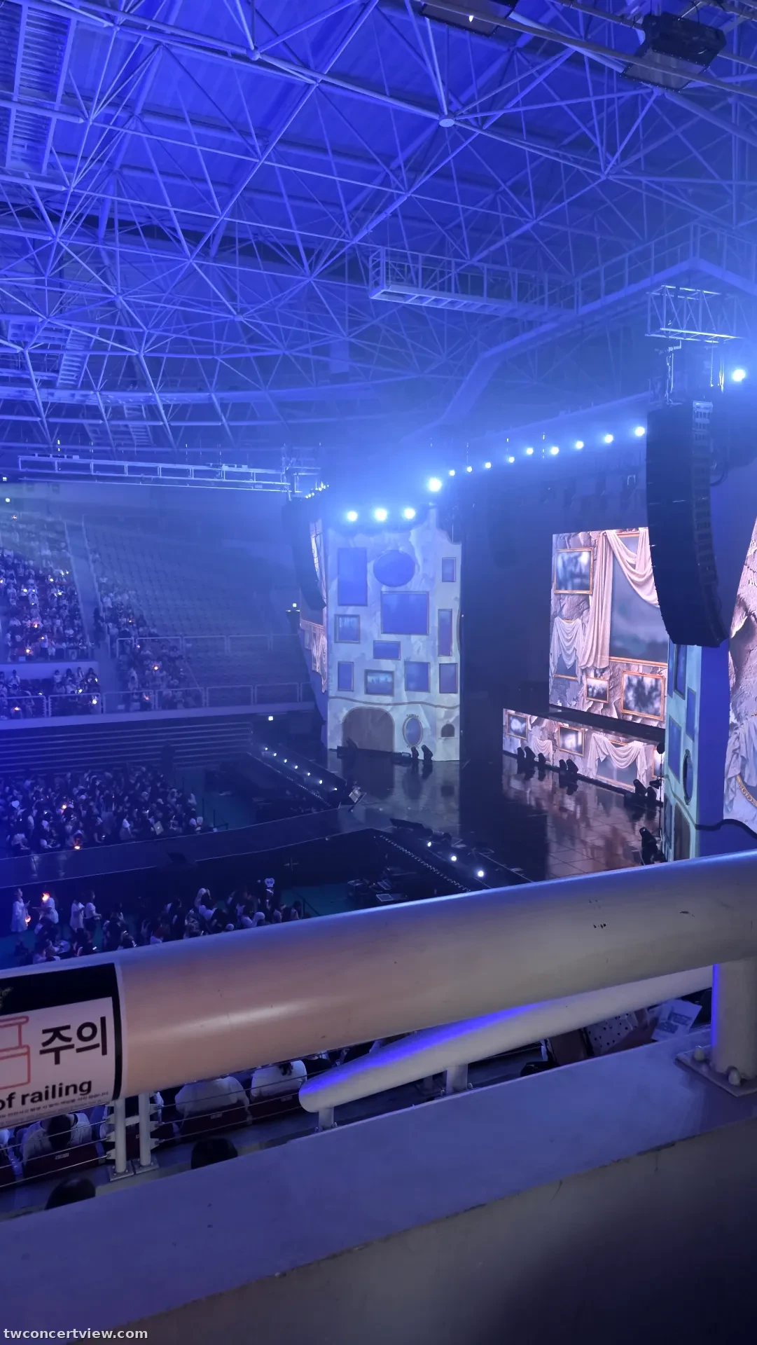 高麗大學化汀體育館（Tiger Dome） E 區 12排11號 視野照片 - 2026 ATEEZ FANMEETING [ATINY'S VOYAGE: TINY MYSTERY] IN SEOUL