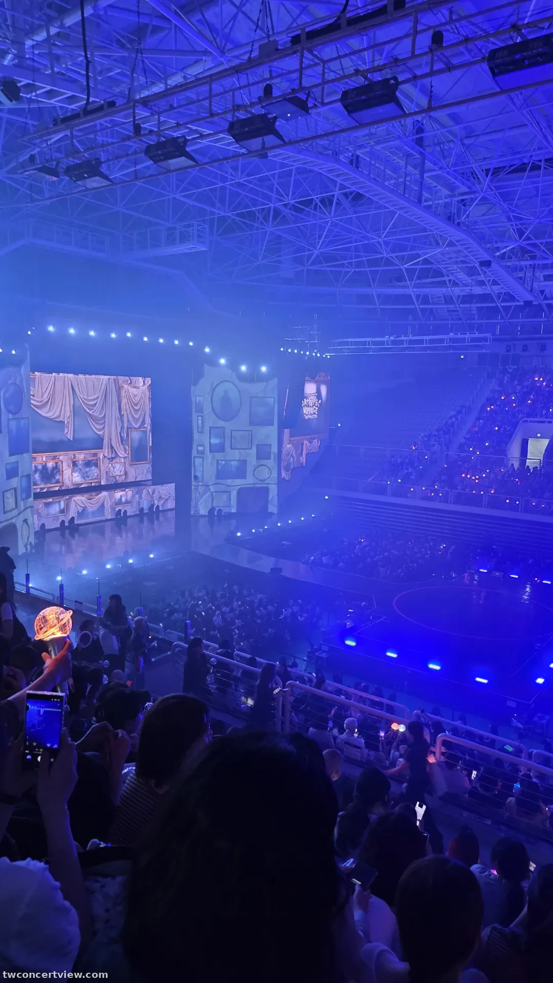 高麗大學化汀體育館（Tiger Dome） K 區 14排16號 視野照片 - 2026 ATEEZ FANMEETING [ATINY'S VOYAGE: TINY MYSTERY] IN SEOUL