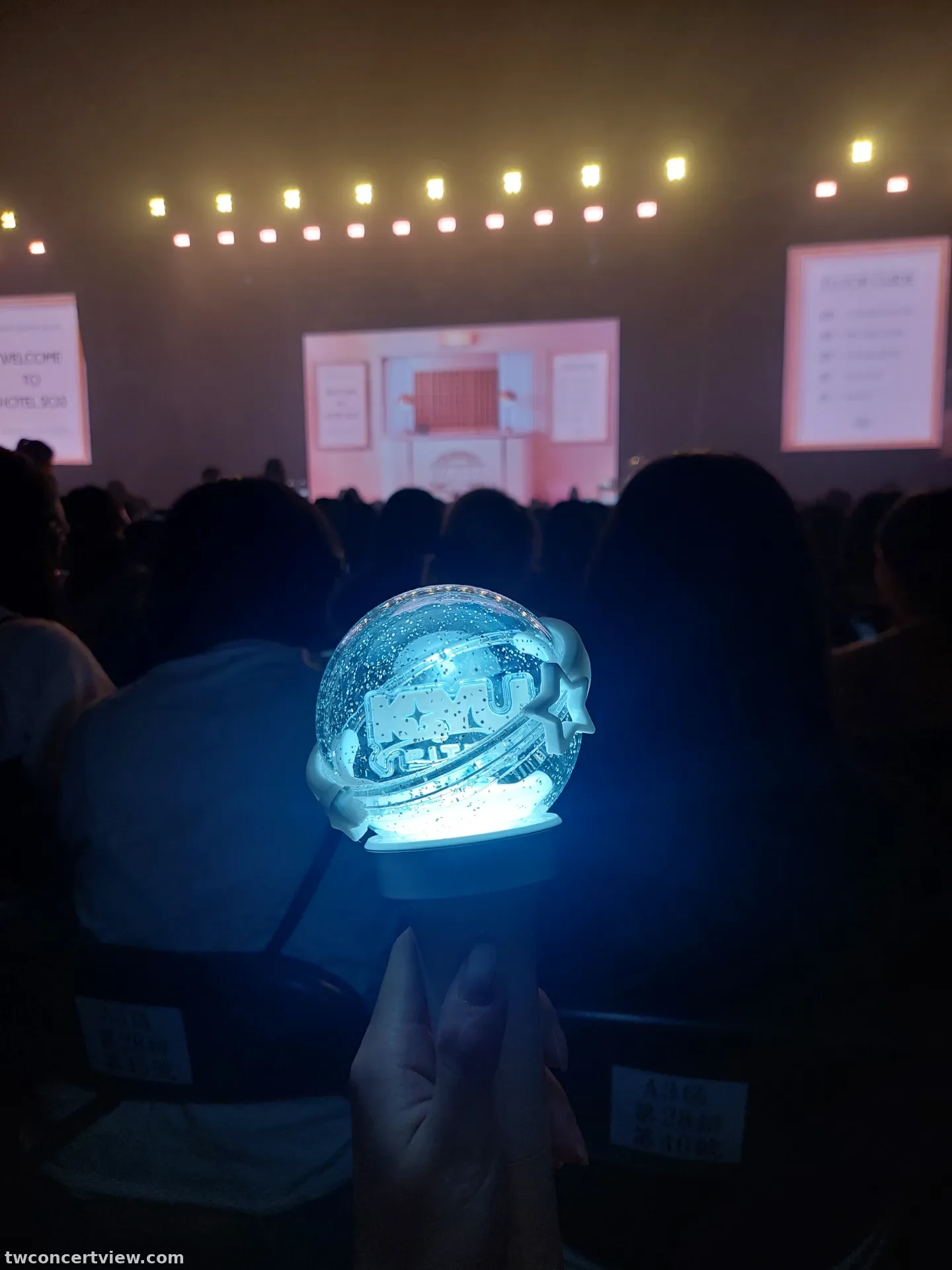 天母體育館 D 區 後排右號 視野照片 - Kyuhyun 20th Anniversary Fanmeeting ＜Hotel 203＞ IN TAIPEI